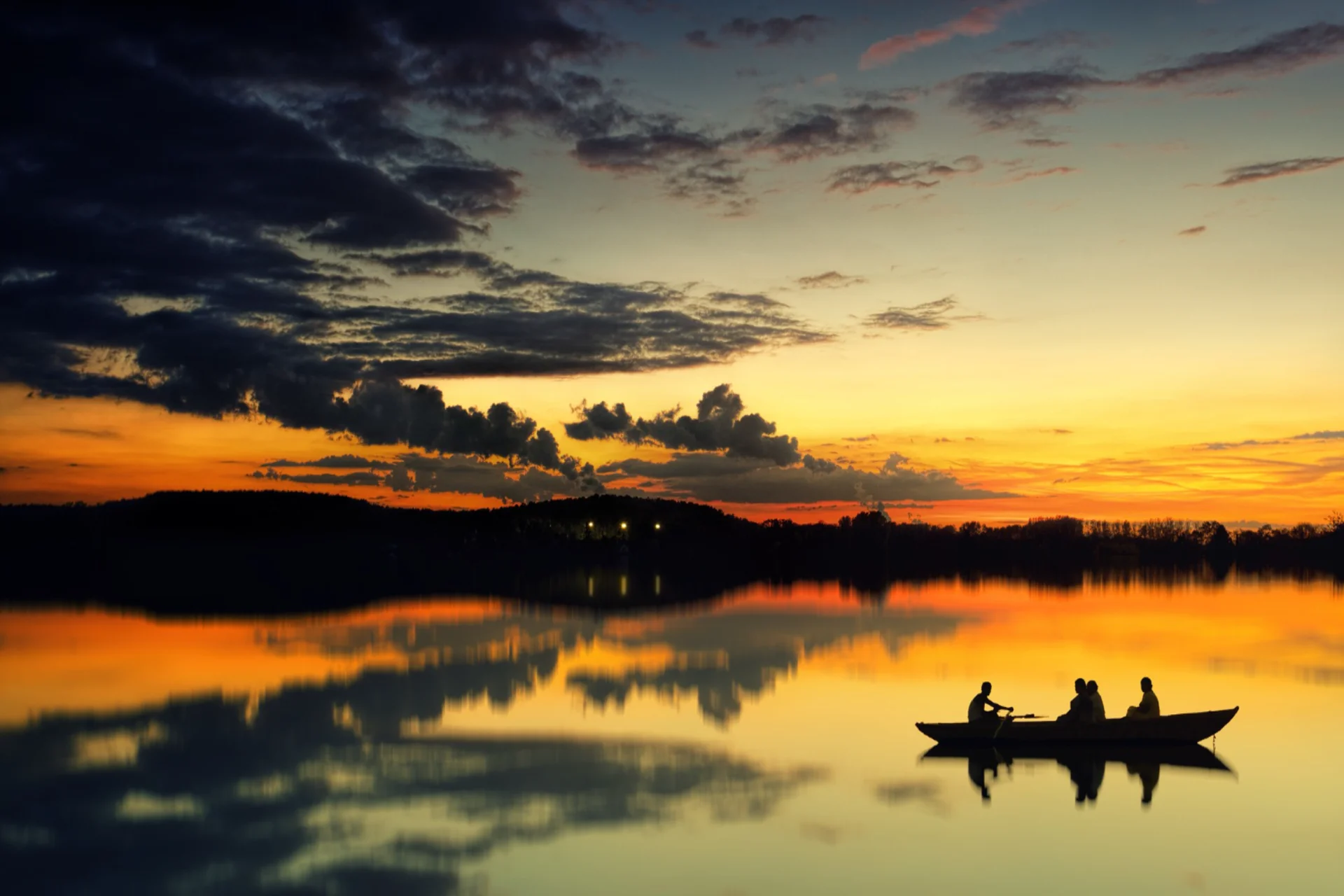 A quiet Klong Muang sunset—soft colors, empty shores, and a perfect final evening