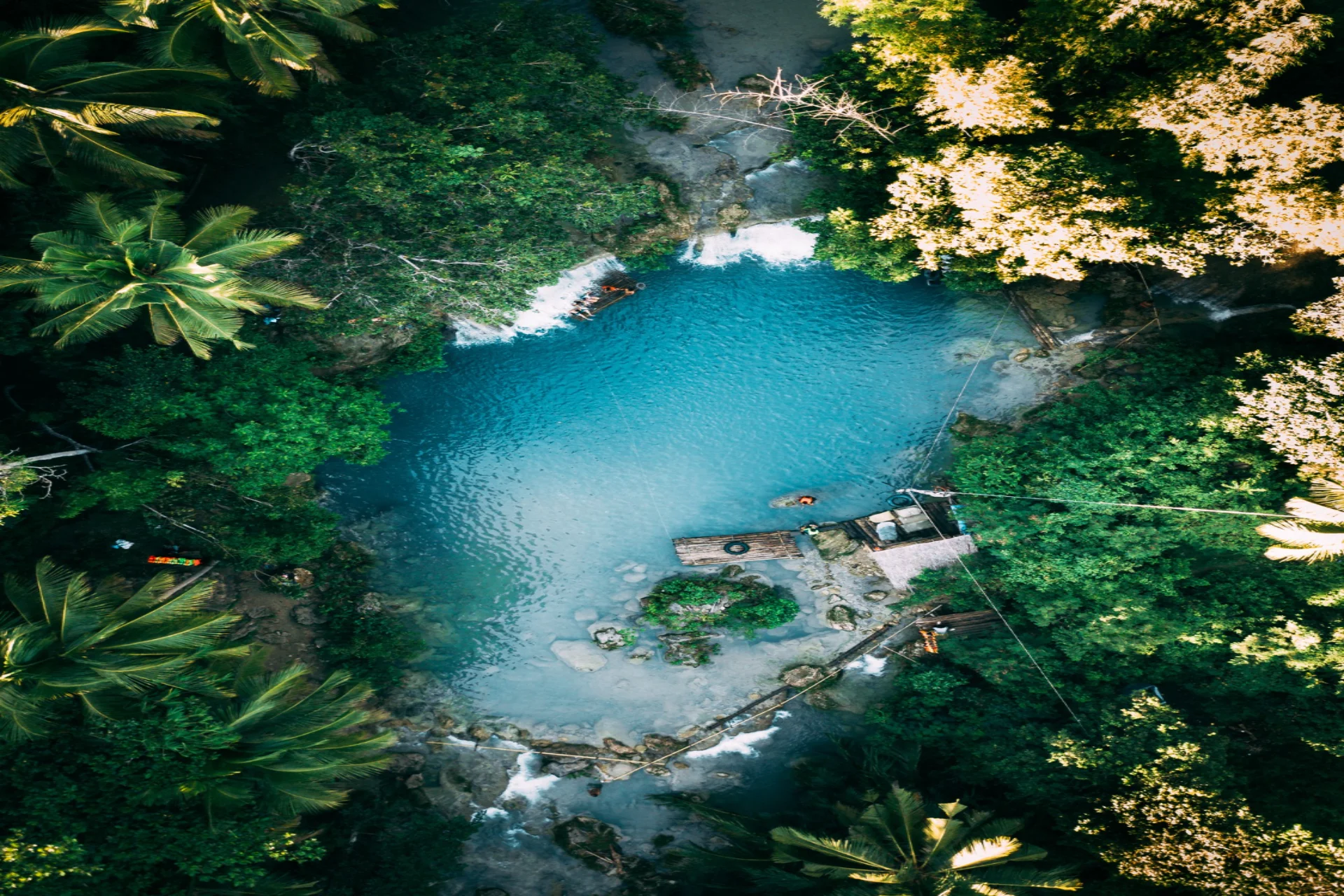 Crystal-clear natural pools and warm forest hot springs—nature at its calmest.