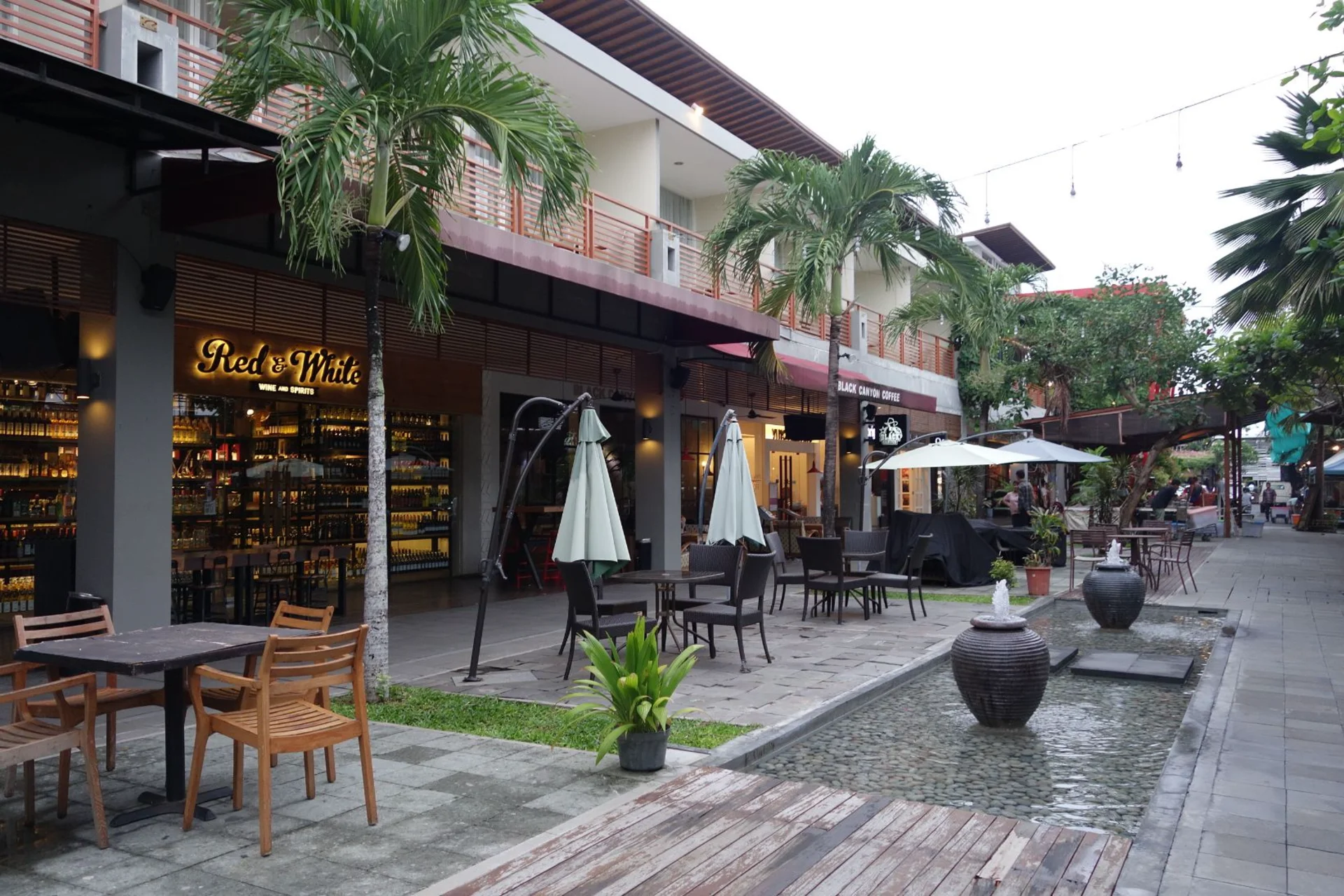 Bustling shopping hub in the heart of Seminyak — explore boutiques, cafes, and a vibrant atmosphere.