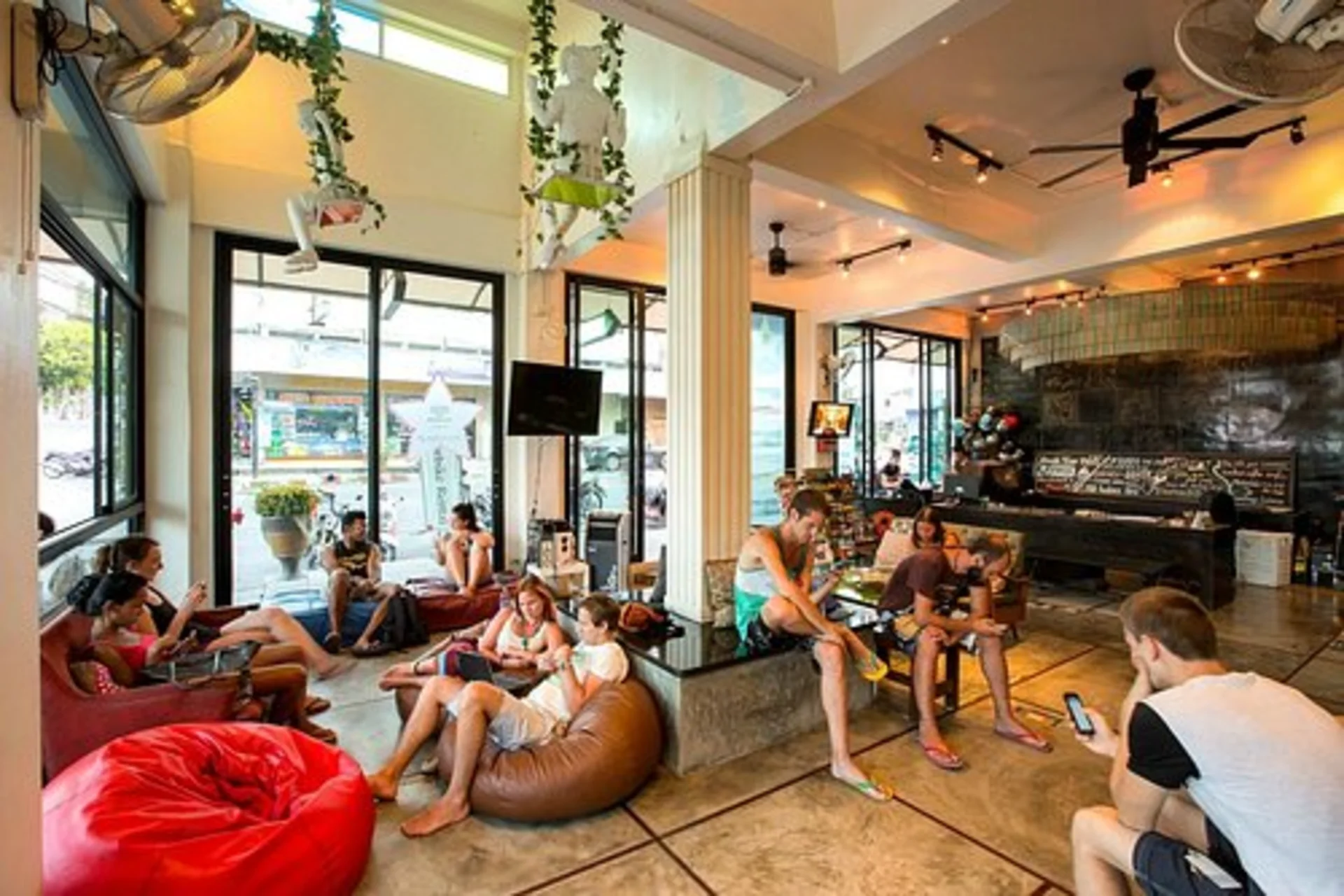 Stay social and budget-friendly at Pak-Up Hostel—clean, fun, and close to everything in Krabi Town