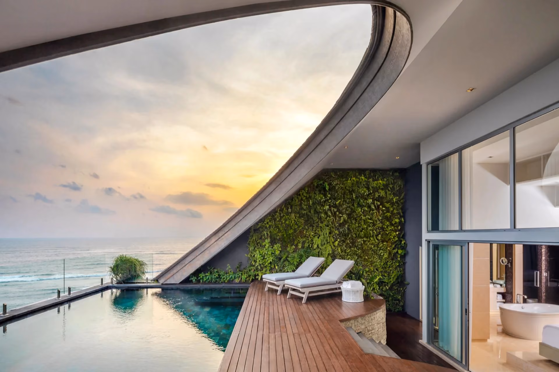 Private pool villas, spa rituals, and candlelight dinners define slow romance in Bali.