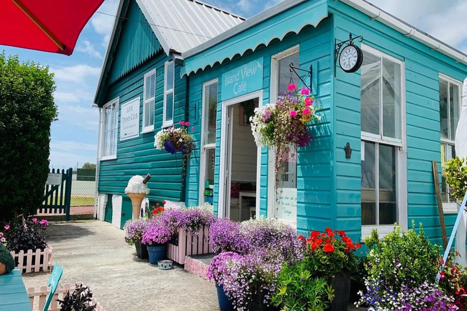 Perfect for breakfast or coffee with light meals and peaceful garden views.