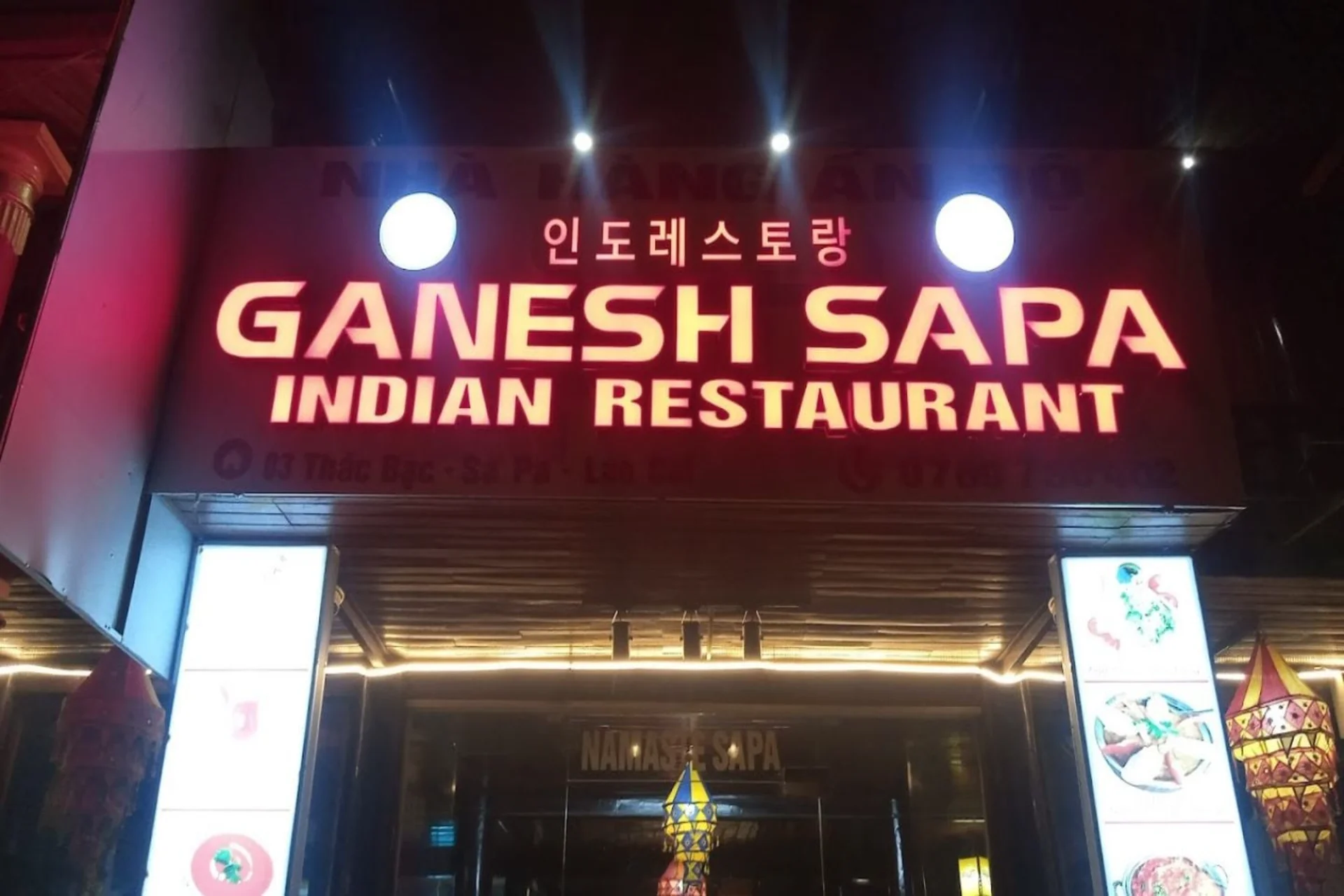 Authentic North & South Indian flavours.