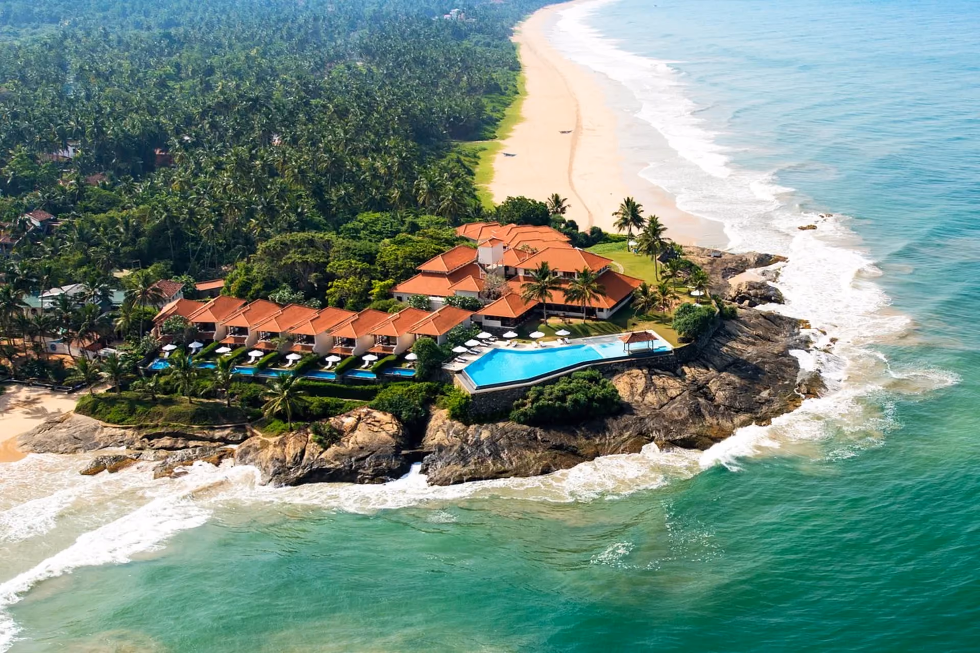 Tea hills, calm beaches, and scenic train rides make Sri Lanka a peaceful short vacation for couples.