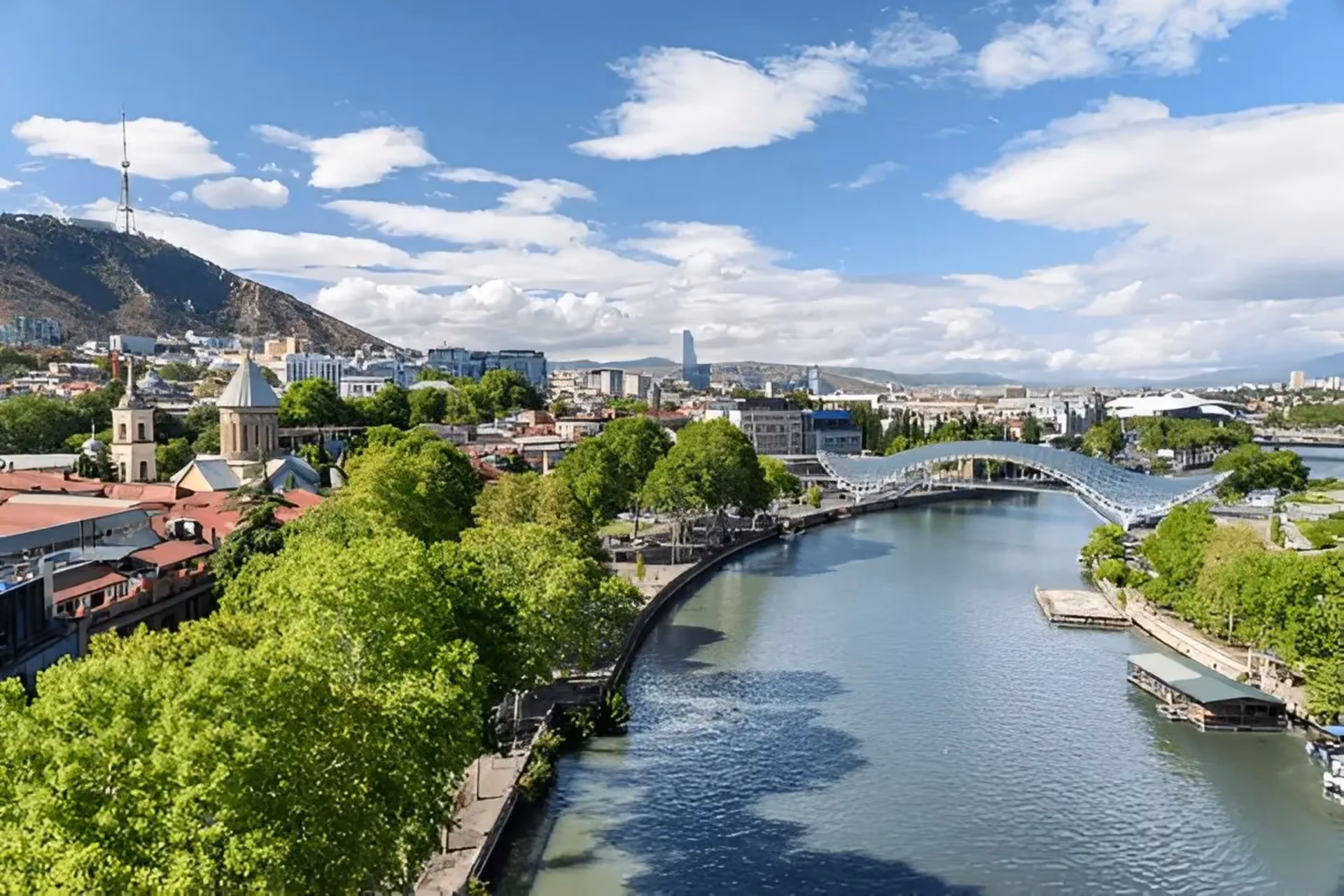 Lush landscapes and mild temperatures make Georgia ideal for cultural exploration and countryside travel in June.