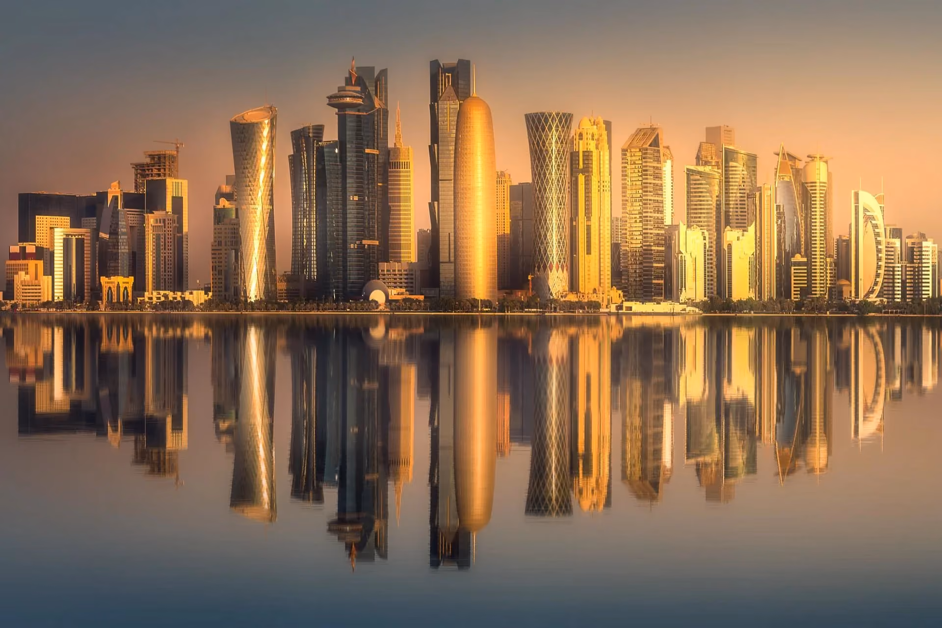 Qatar’s modern luxury—desert landscapes meeting iconic skylines.