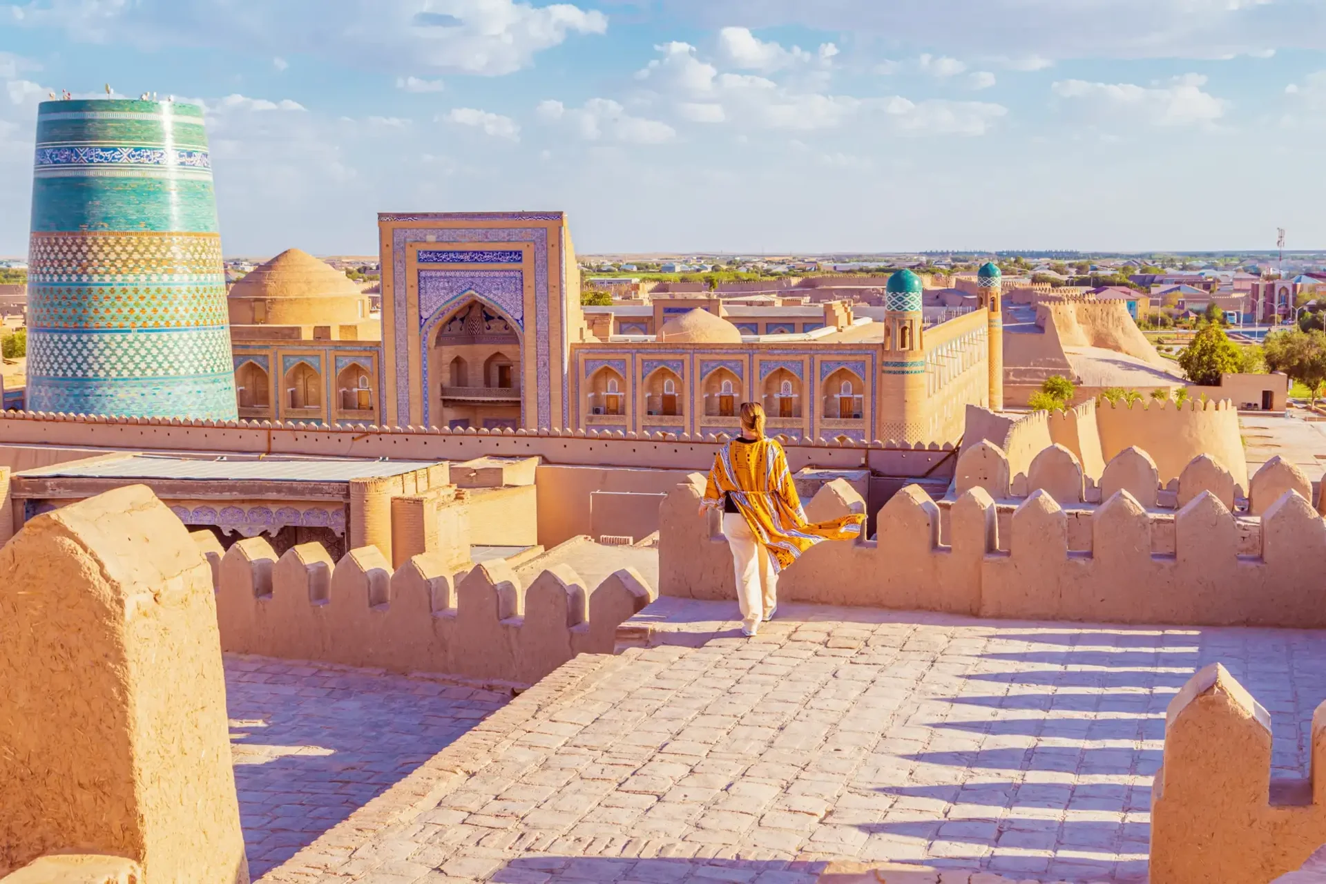 Uzbekistan in April is the best country to visit, perfect for history lovers and mild spring weather.