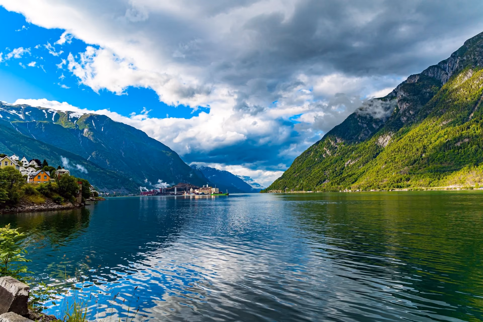 Norway fjords is the best countries to visit in July for Arctic experience