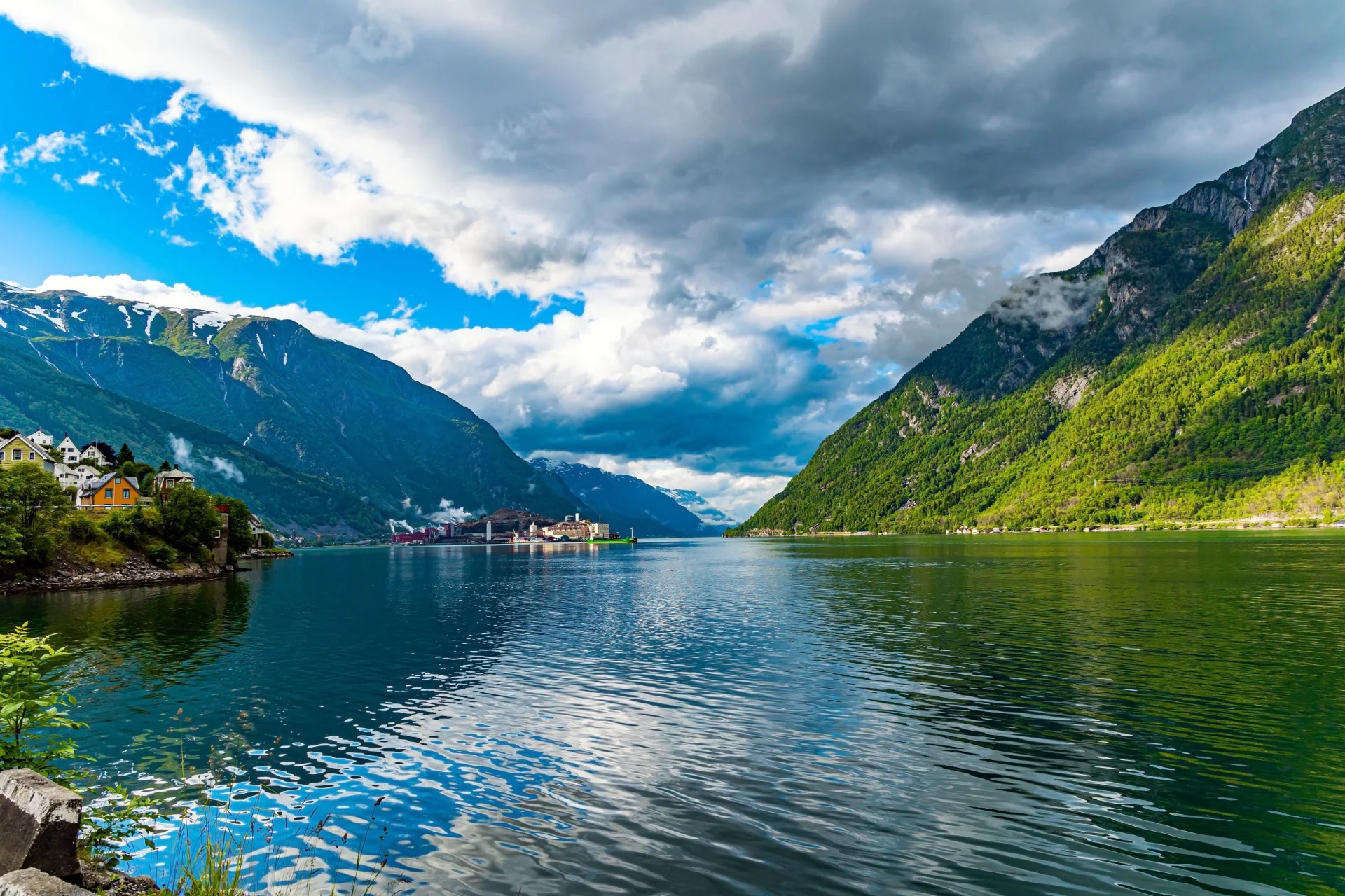 Norway fjords is the best countries to visit in July for Arctic experience