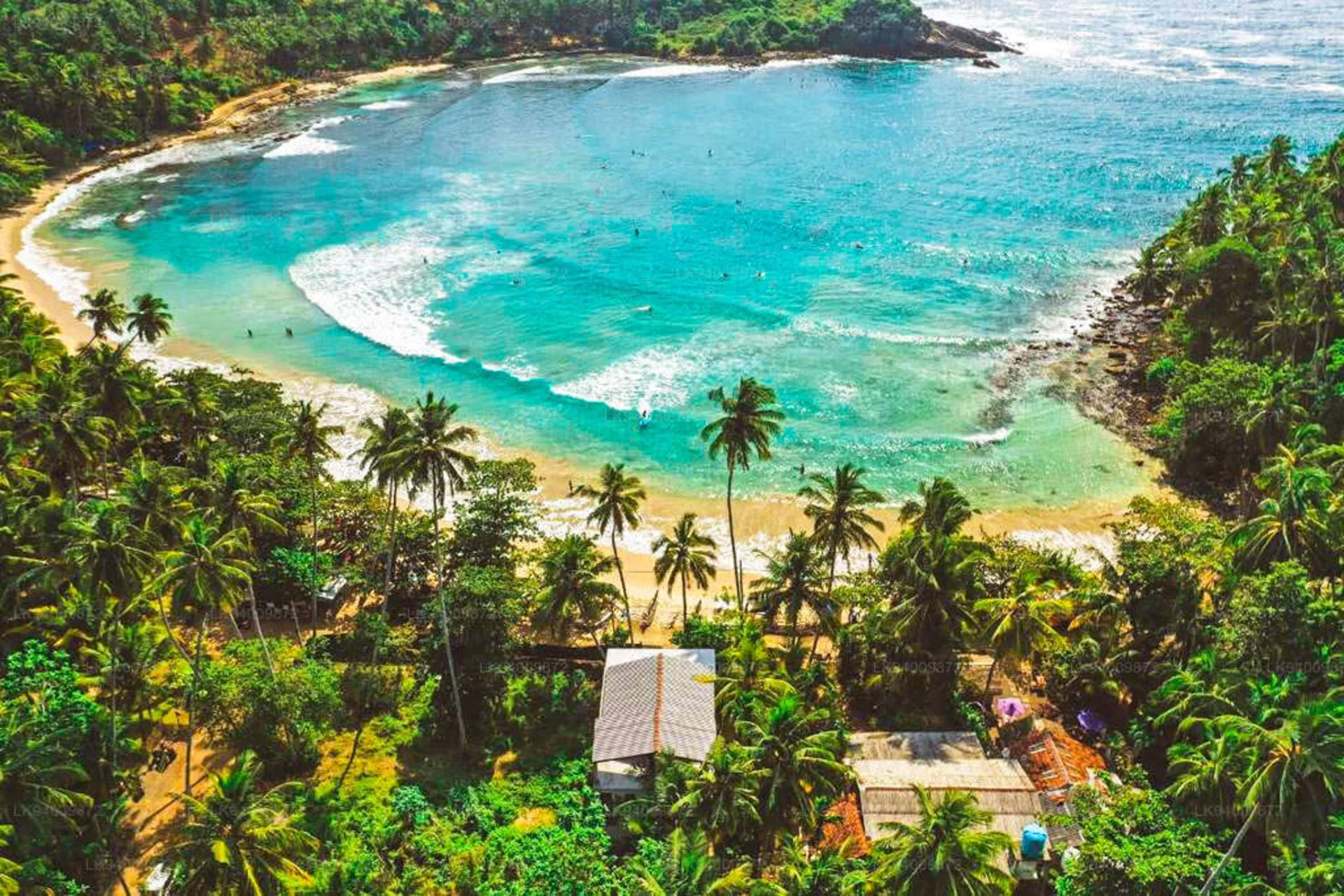  Hiriketiya is South Sri Lanka's beaches' best-kept secret for yoga, surfing, and laid-back beach vibes.