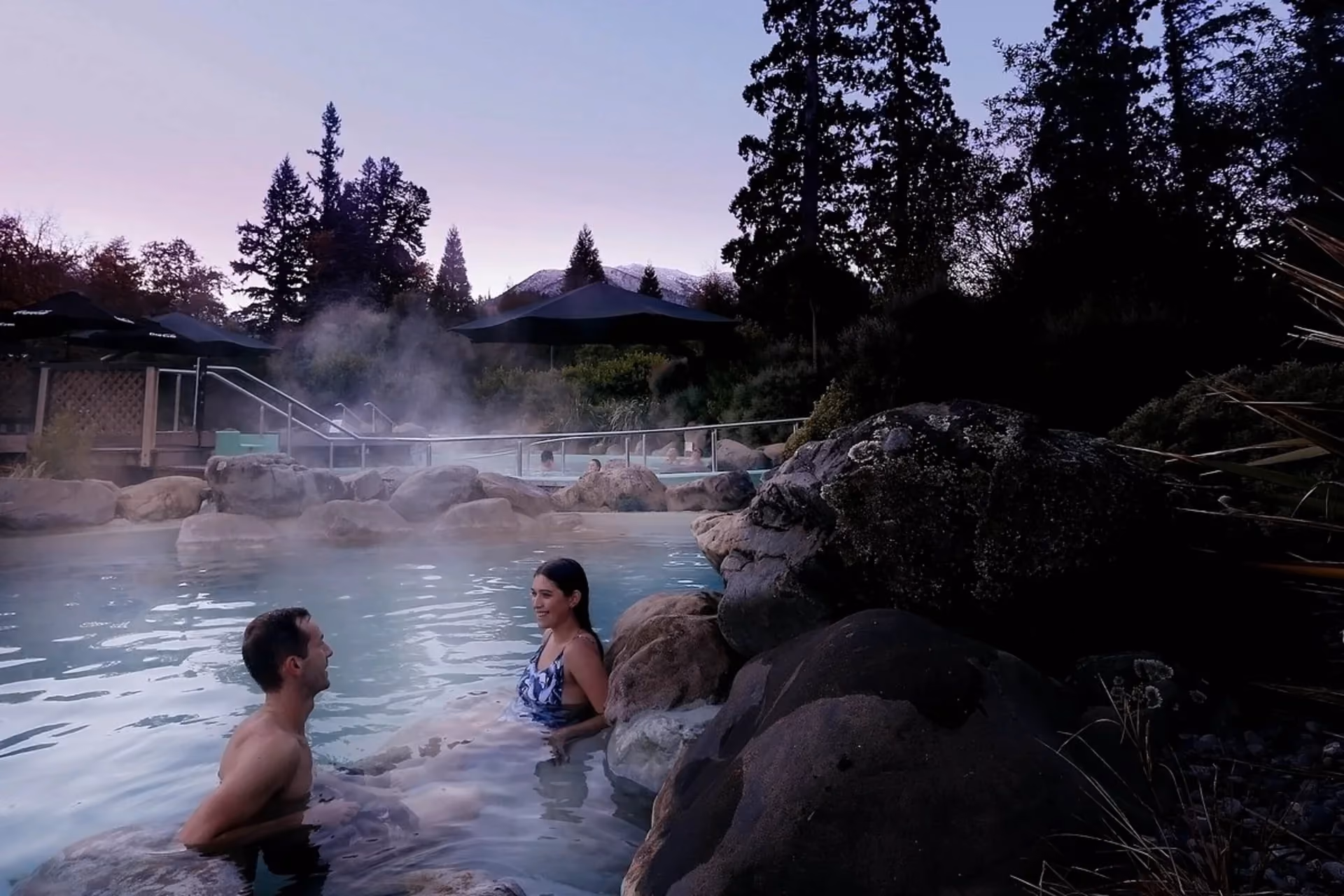  New Zealand for honeymoon private thermal spa hot pool