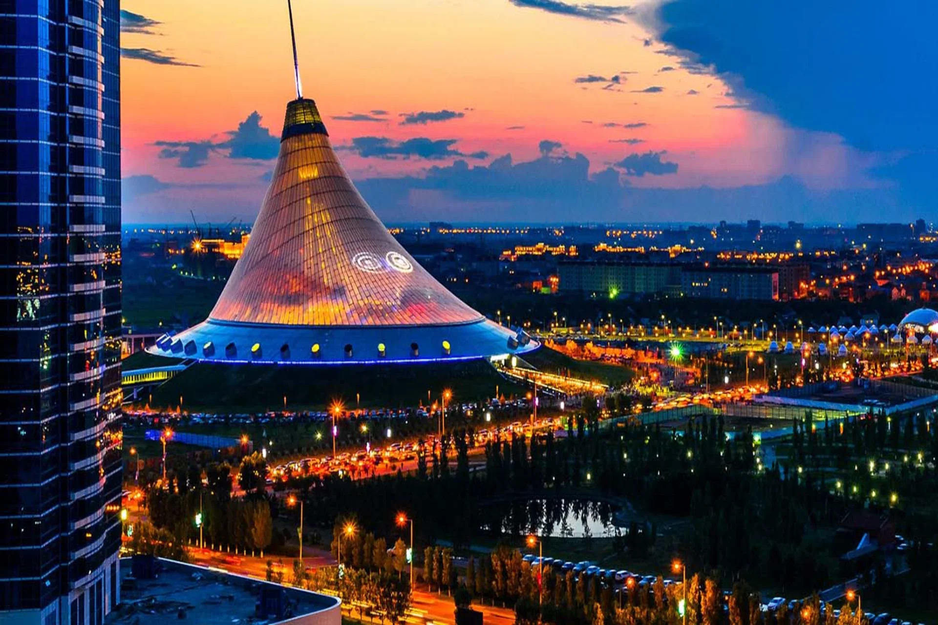 Best cheapest countries to visit in June for couples on a budget – dramatic landscapes and mountain scenery of Kazakhstan