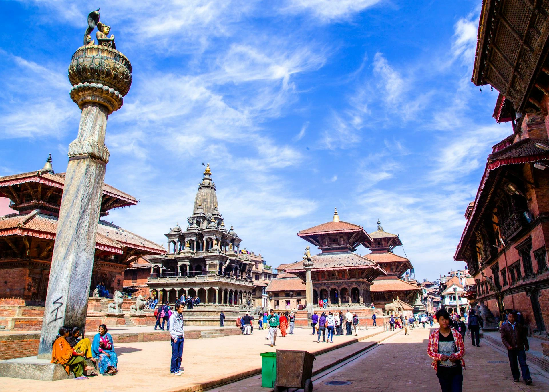 Strolling through Patan Durbar Square in Nepal is a vivid reminder why this Himalayan nation is among the best countries for 4 days trips in December