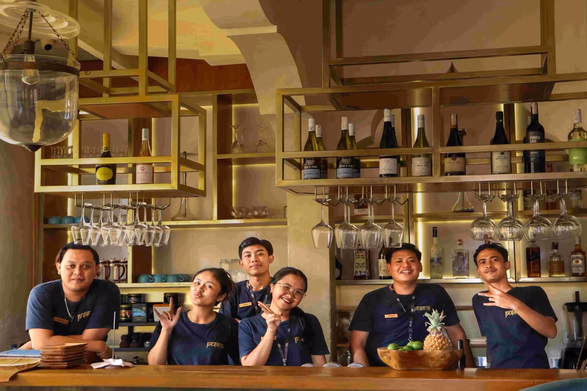 Pesona Lounge Ubud Indian restaurant in Bali showcasing easy access to Indian and Middle Eastern cuisine in the Bali vs Maldives debate