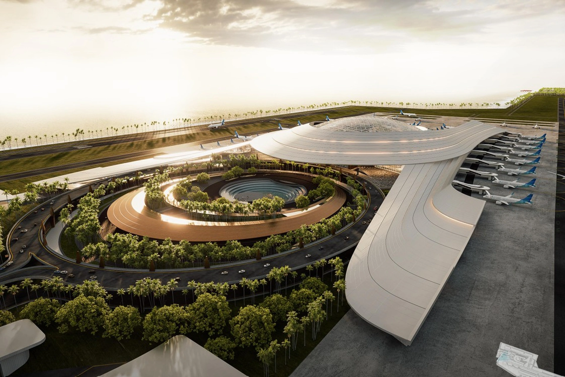 Denpasar Airport arrival highlighting flight pricing and longer travel routes for Indians in the Bali vs Maldives what’s cheaper on your pocket debate