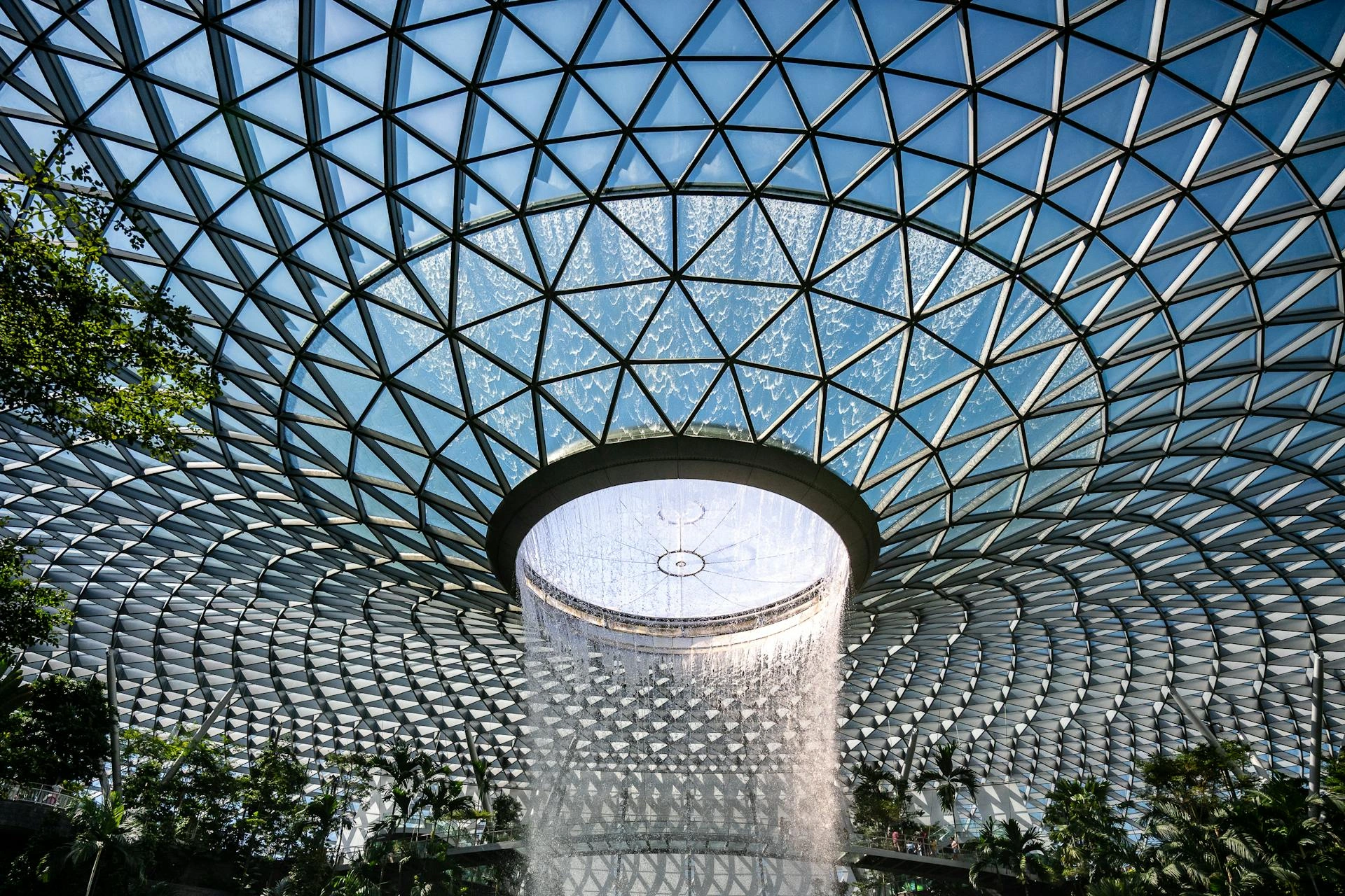 Jewel Changi Airport in Singapore showcasing premium infrastructure and higher travel costs in the Singapore vs Thailand what’s cheaper on your pocket comparison