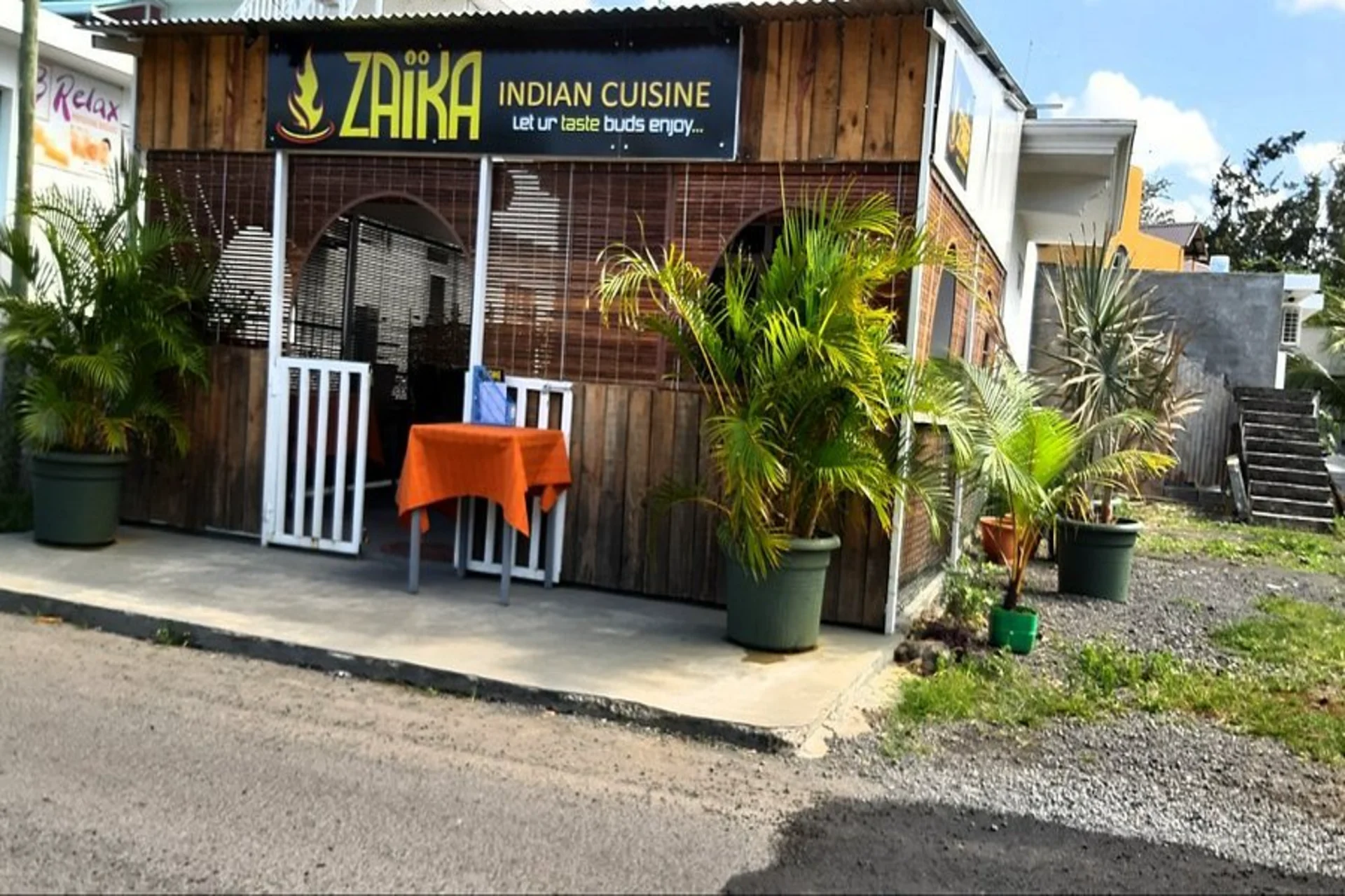 Zaika Indian Cuisine restaurant exterior in Mauritius – top 5 Indian restaurants in Mauritius for daily Indian food 