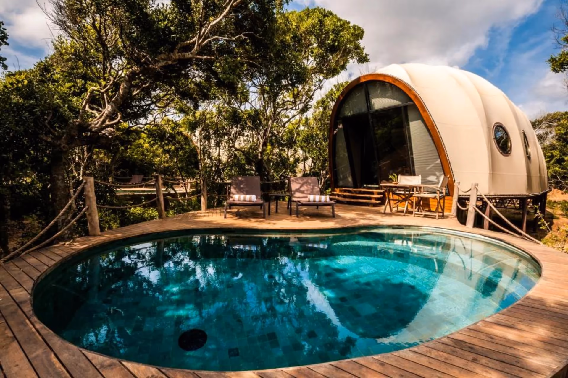 Wild Coast Tented Lodge luxury dome pod with private pool surrounded by jungle Sri Lanka – Luxury Perception Cambodia vs Sri Lanka The Real Stay Experience Comparison
