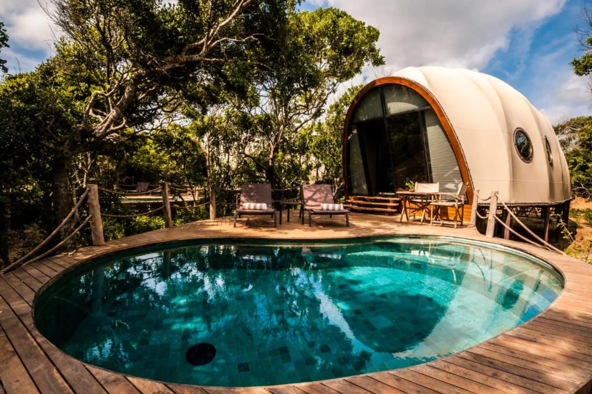 Wild Coast Tented Lodge luxury dome pod with private pool surrounded by jungle Sri Lanka – Luxury Perception Cambodia vs Sri Lanka The Real Stay Experience Comparison