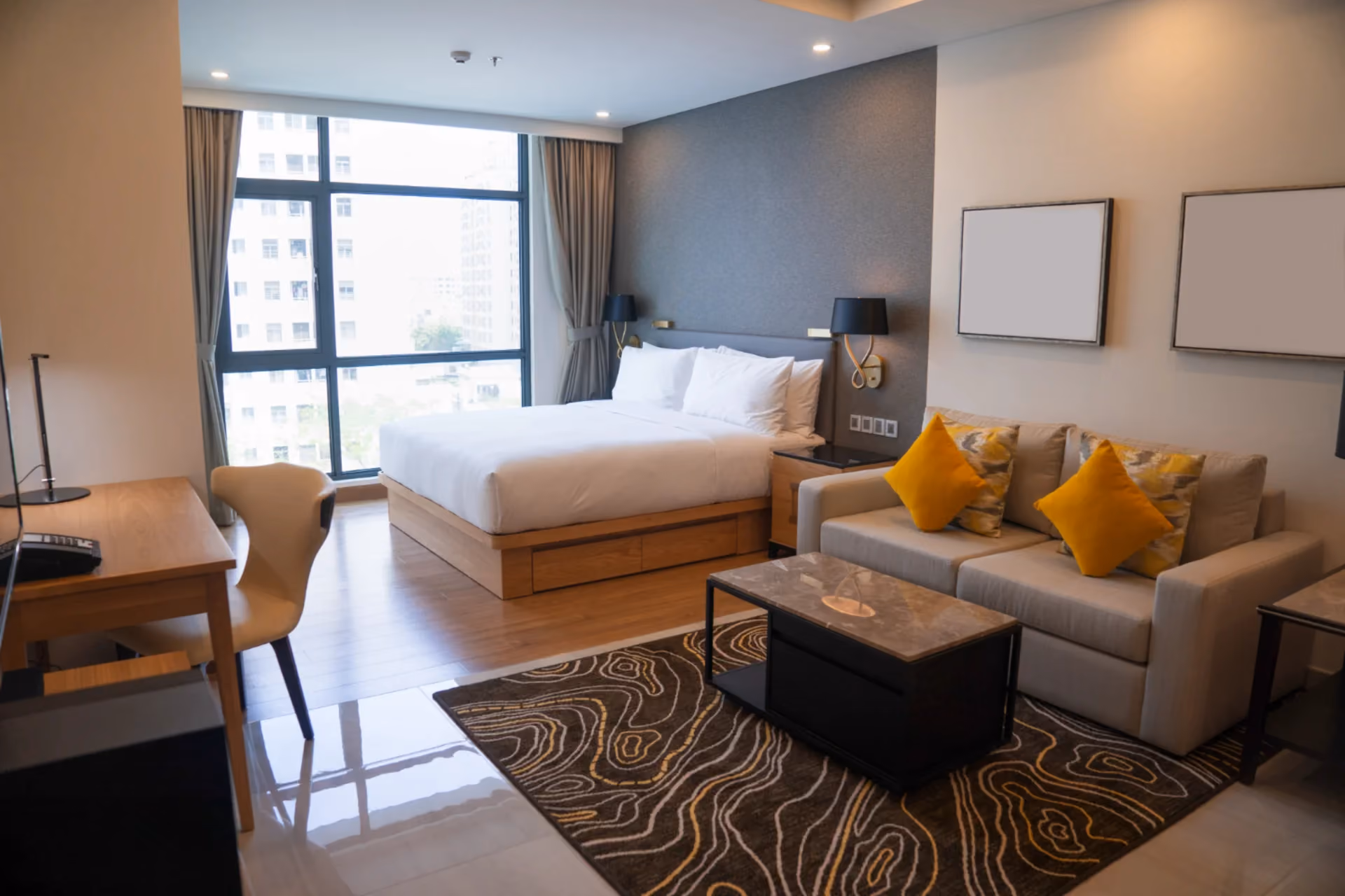Thailand's Airbnb scene leans toward city condos and serviced studios — clean, modern, and well-equipped, but a far cry from the private villa experience Bali offers.