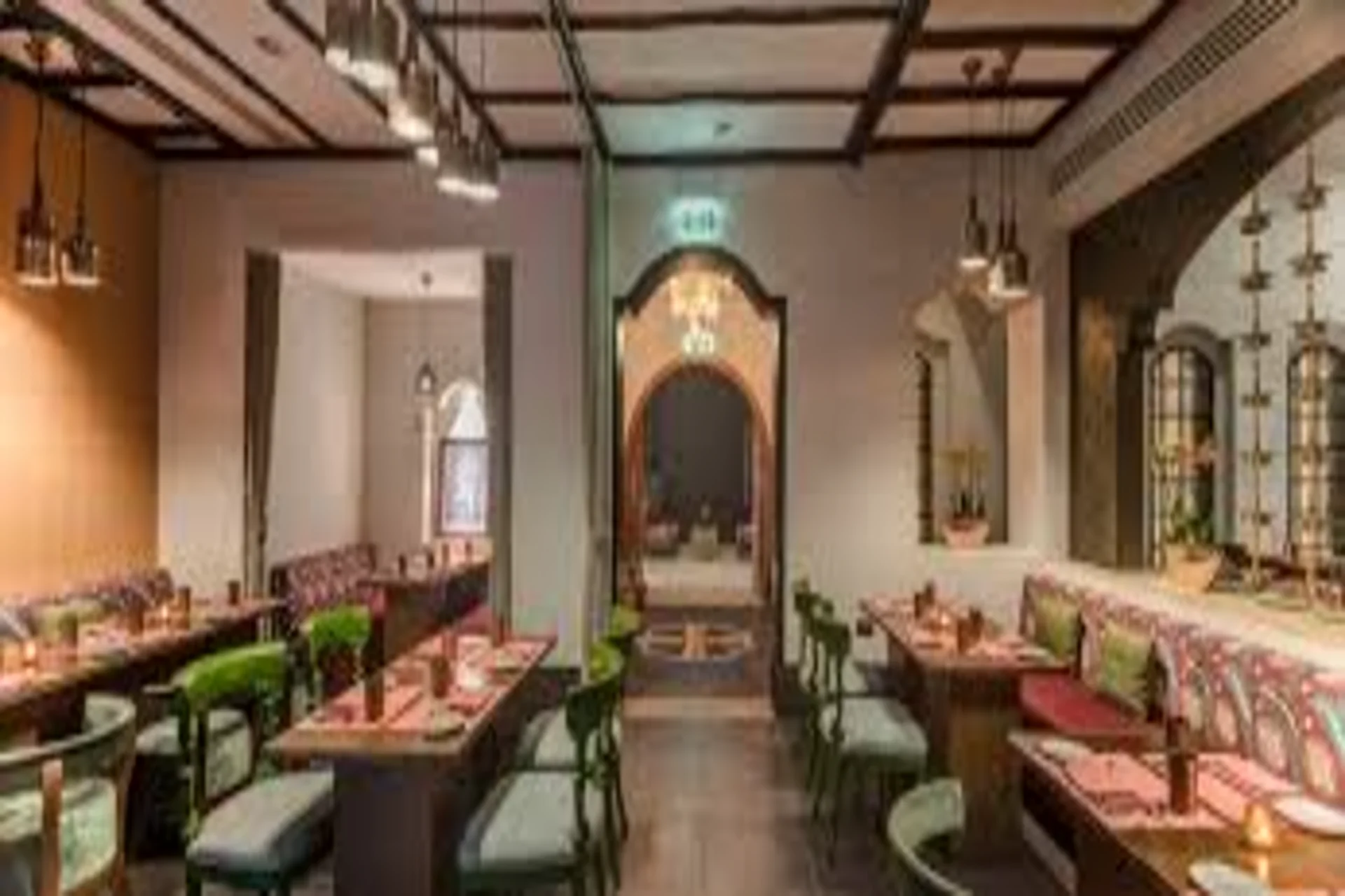 A warm and inviting dining space in Muscat — Oman does have good Indian restaurants, especially for those staying in the capital- oman vs uae food daily