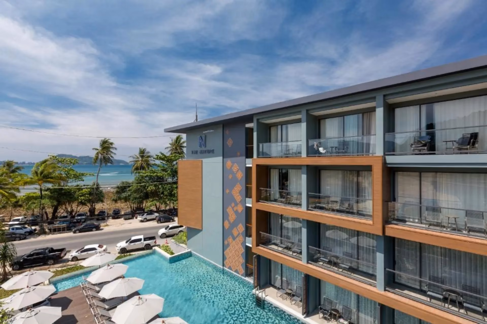 The Nature Phuket resort with pool and ocean view