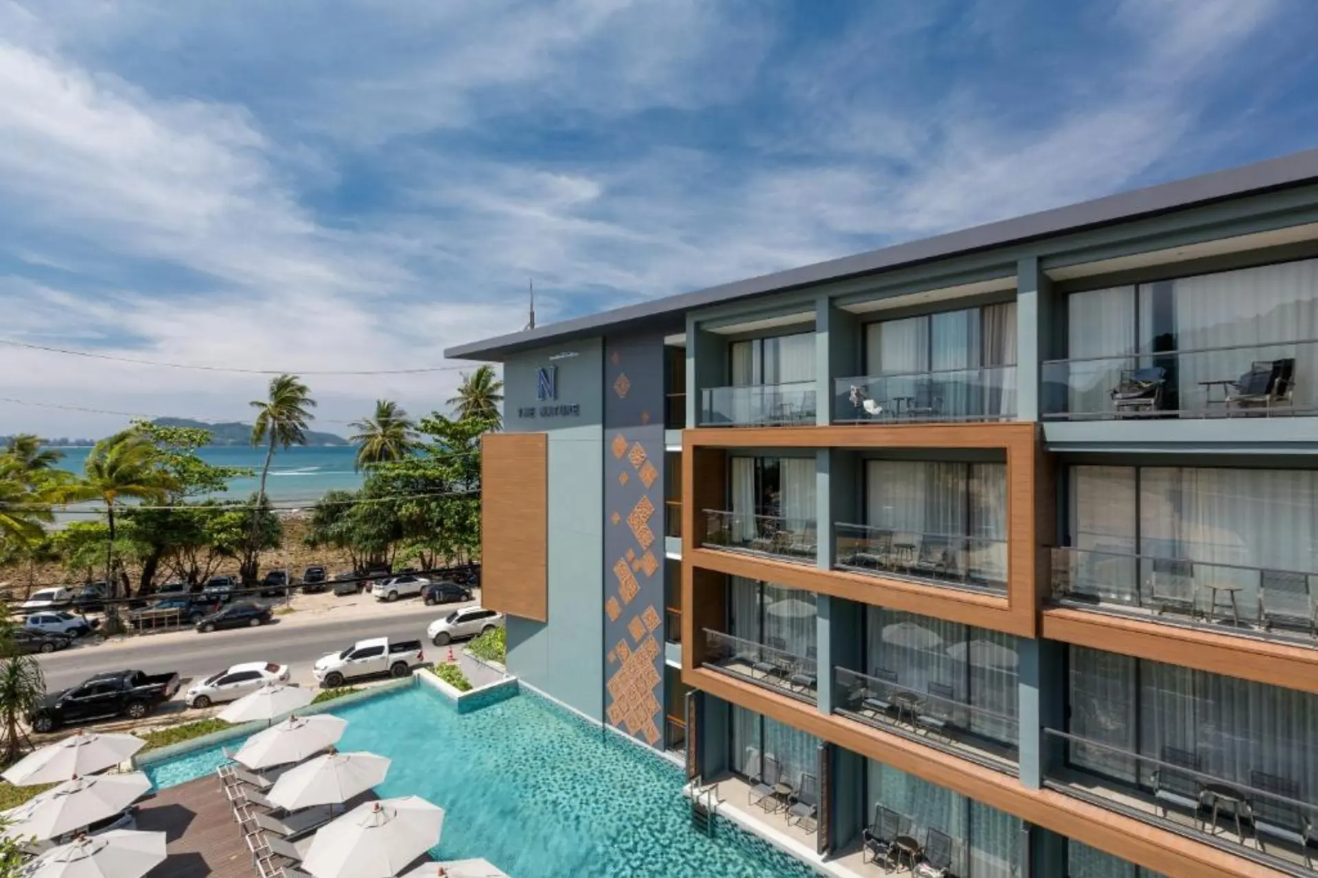 The Nature Phuket resort with pool and ocean view