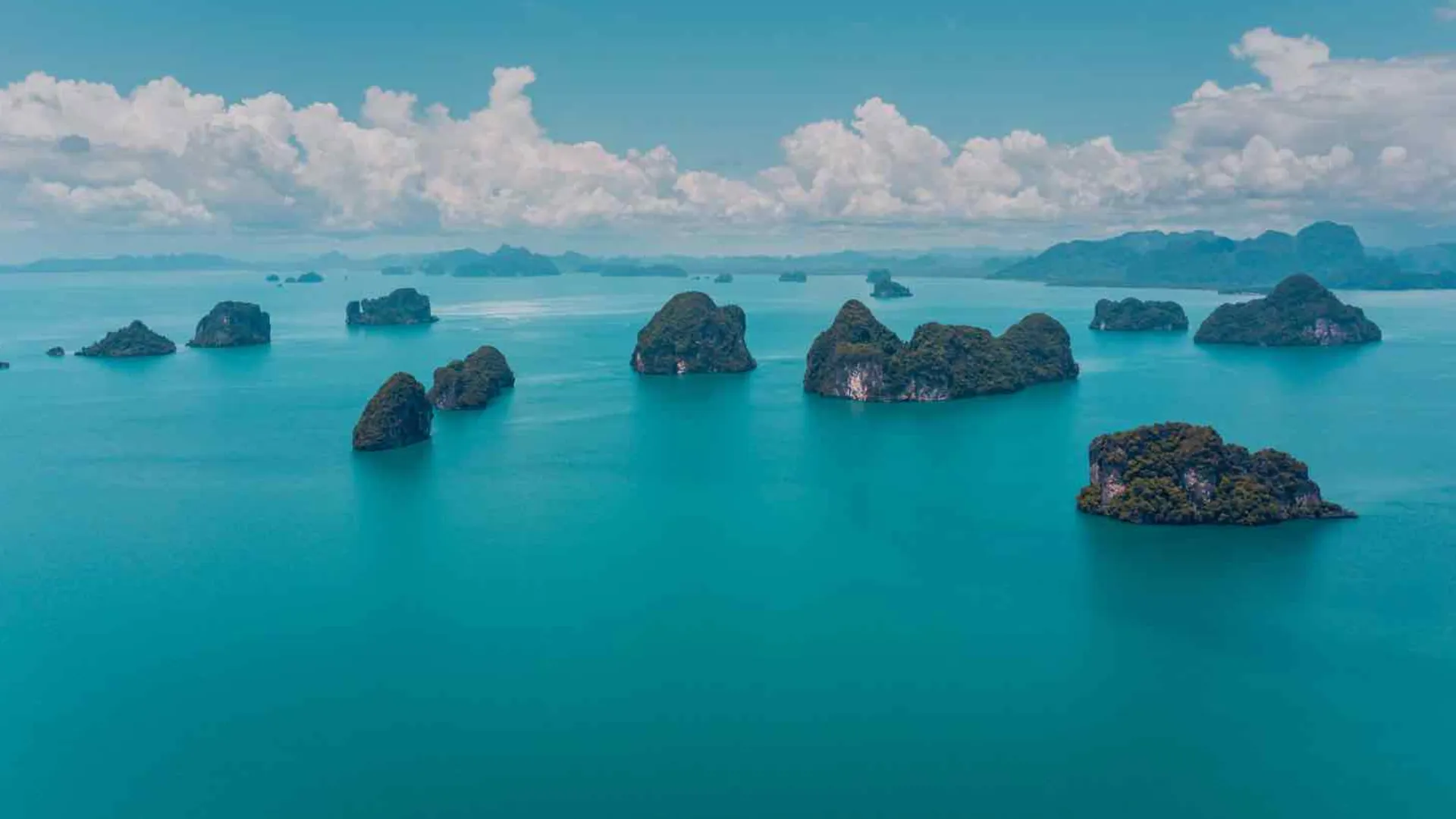 Andaman Sea as seen from Thailand
