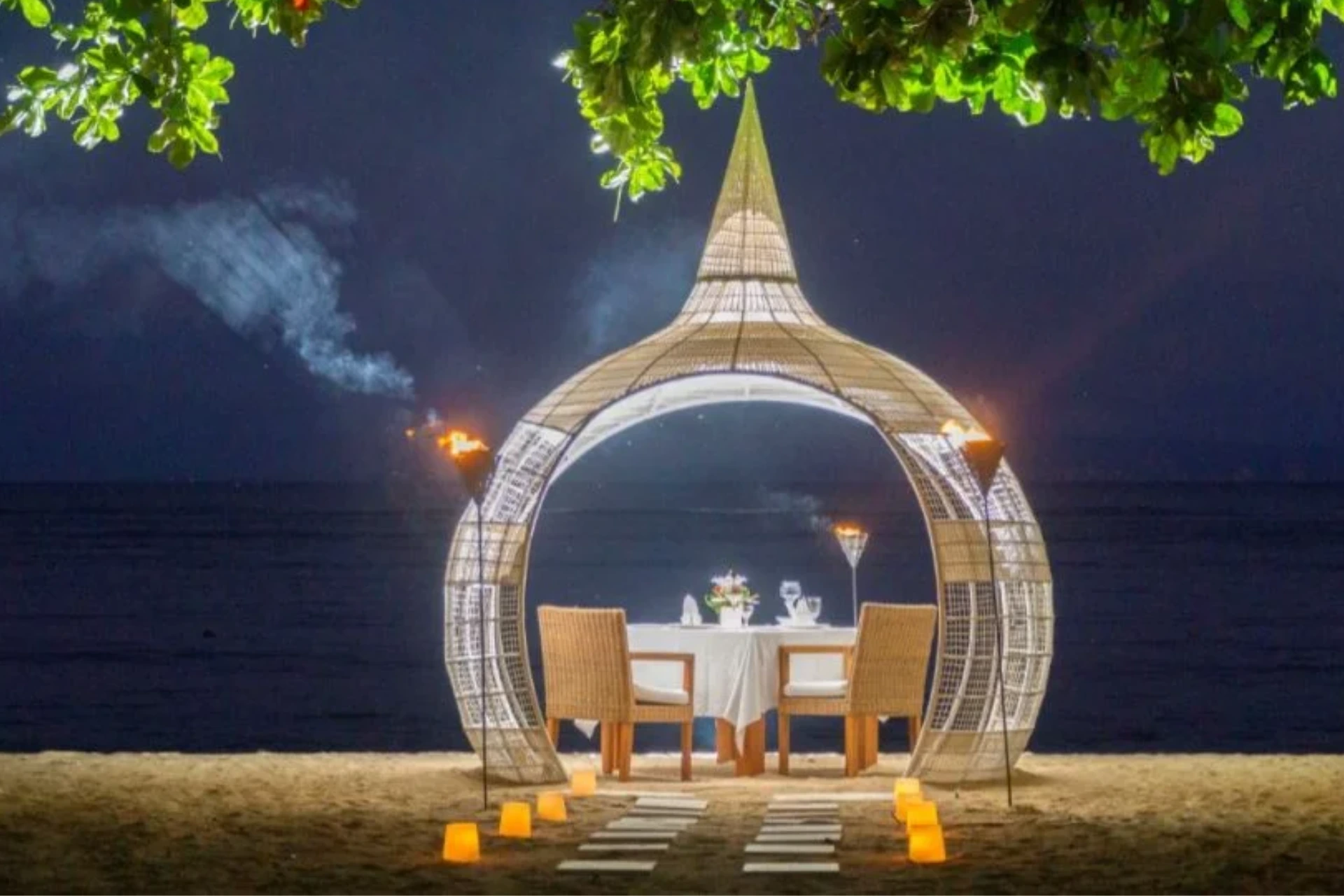 Candle Light Dinner in Nusa Dua