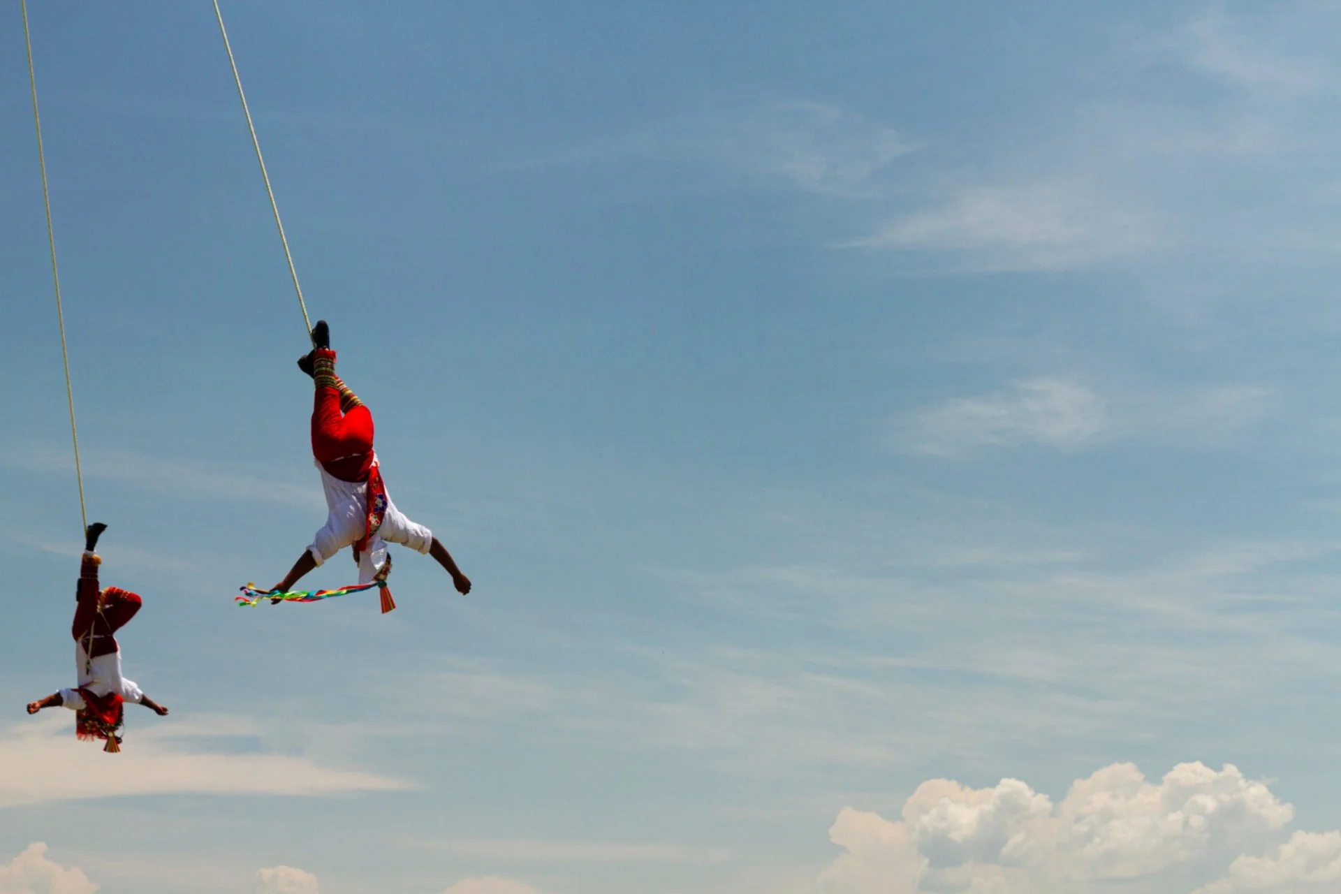 Thrill seekers bungee jumping mid-air — top adventure activity in Queenstown, New Zealand