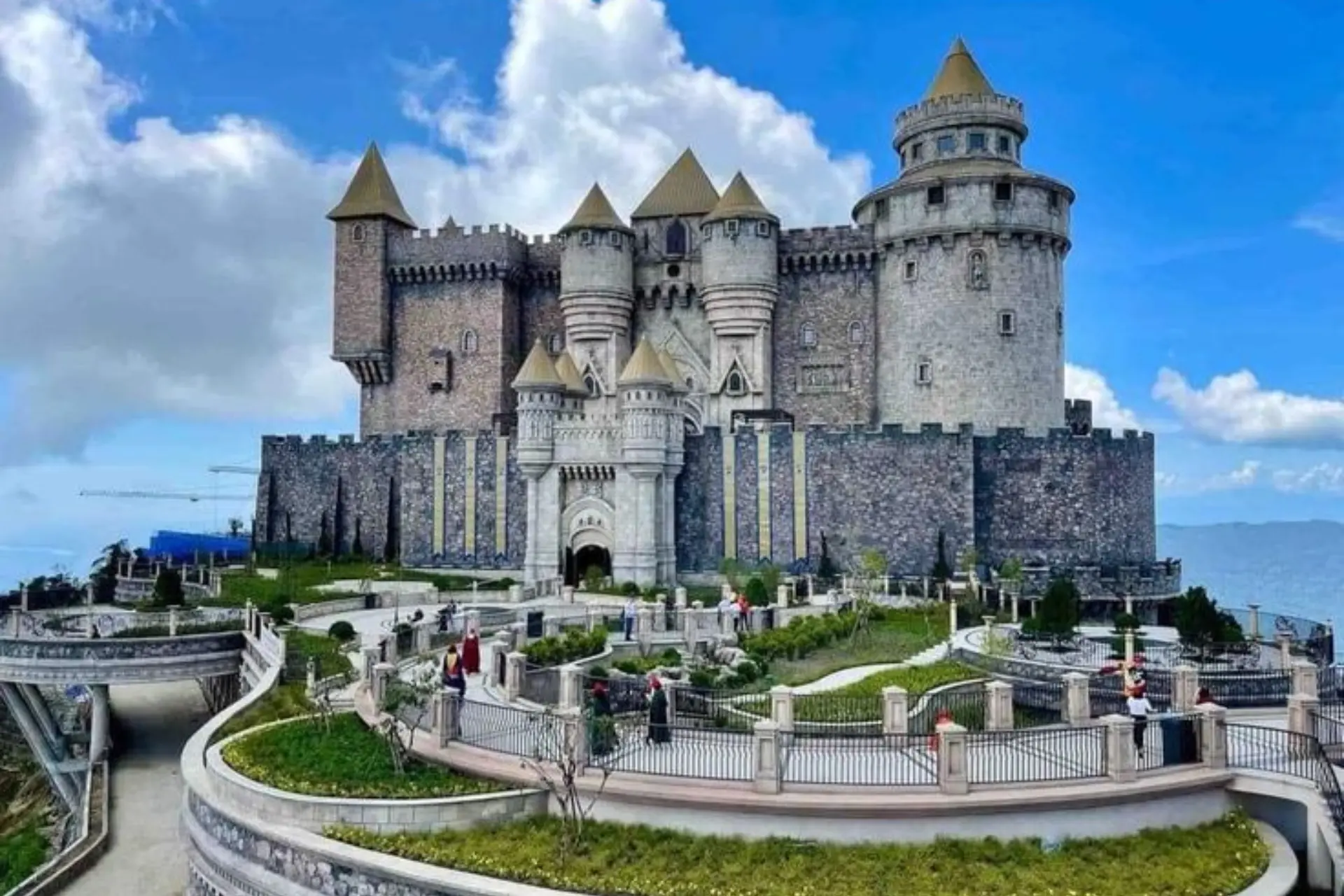 European style architecture of French Village 