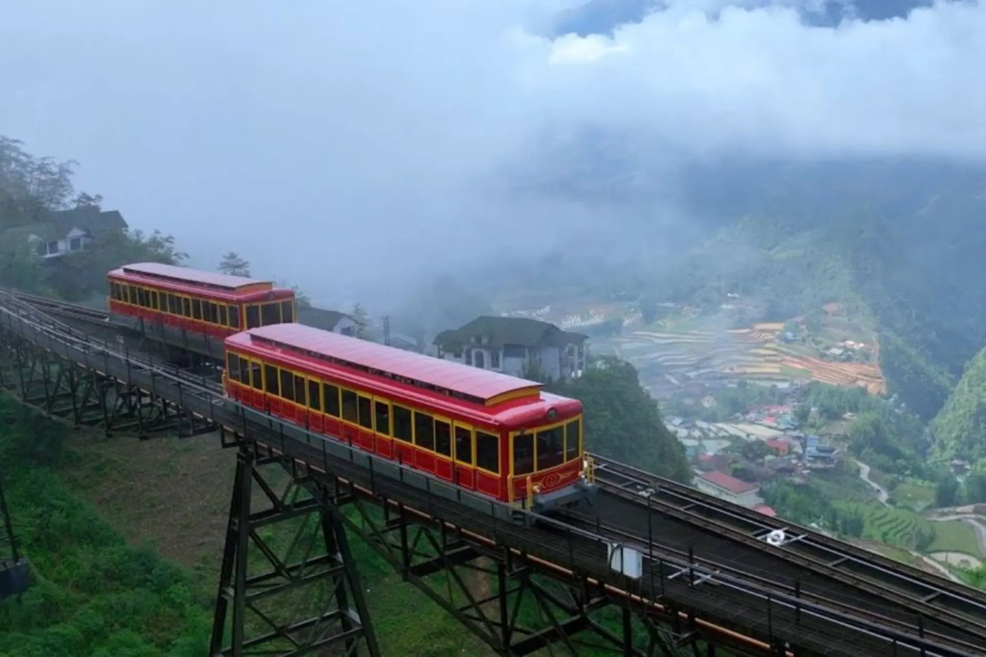 Train ride, Sapa 
