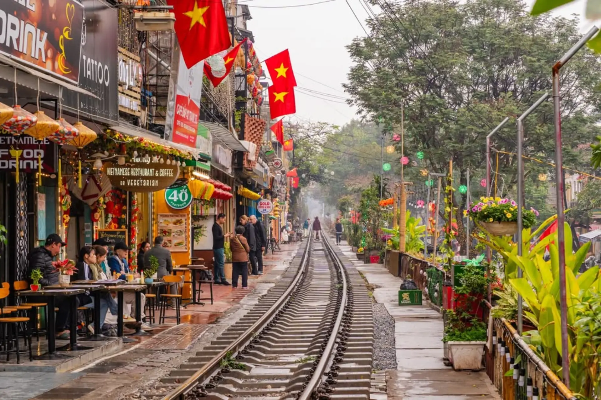 Train Street Hanoi