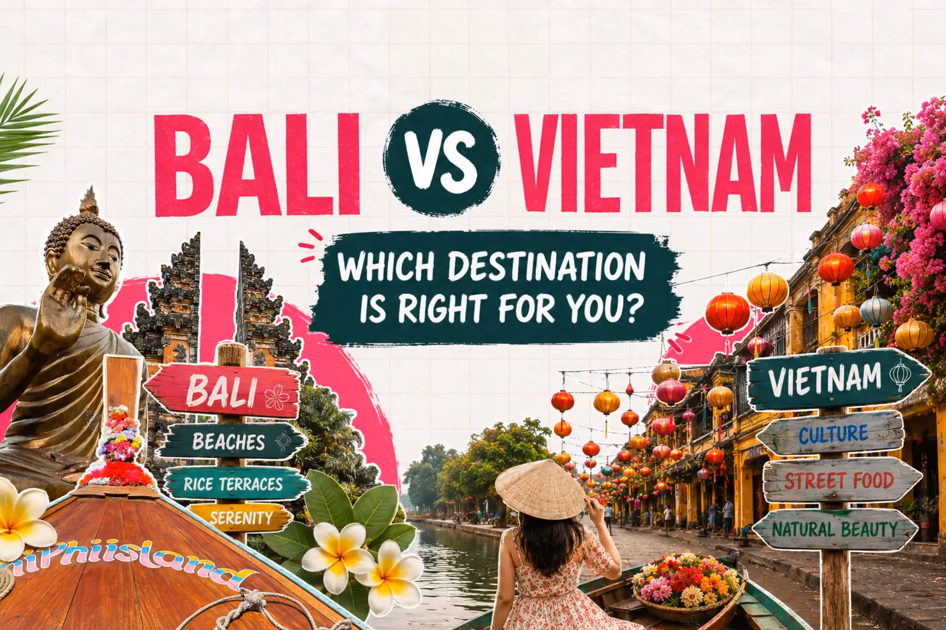 Bali vs Vietnam: Which is better for first-time travellers?