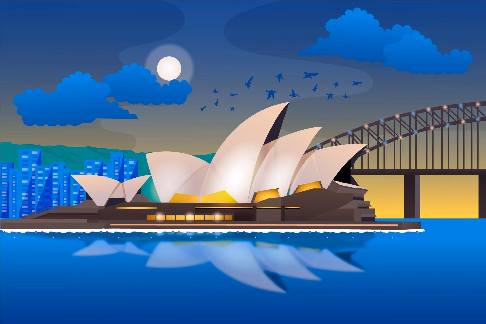 Sydney Opera House in Australia for the New Zealand vs Australia in December travel comparison