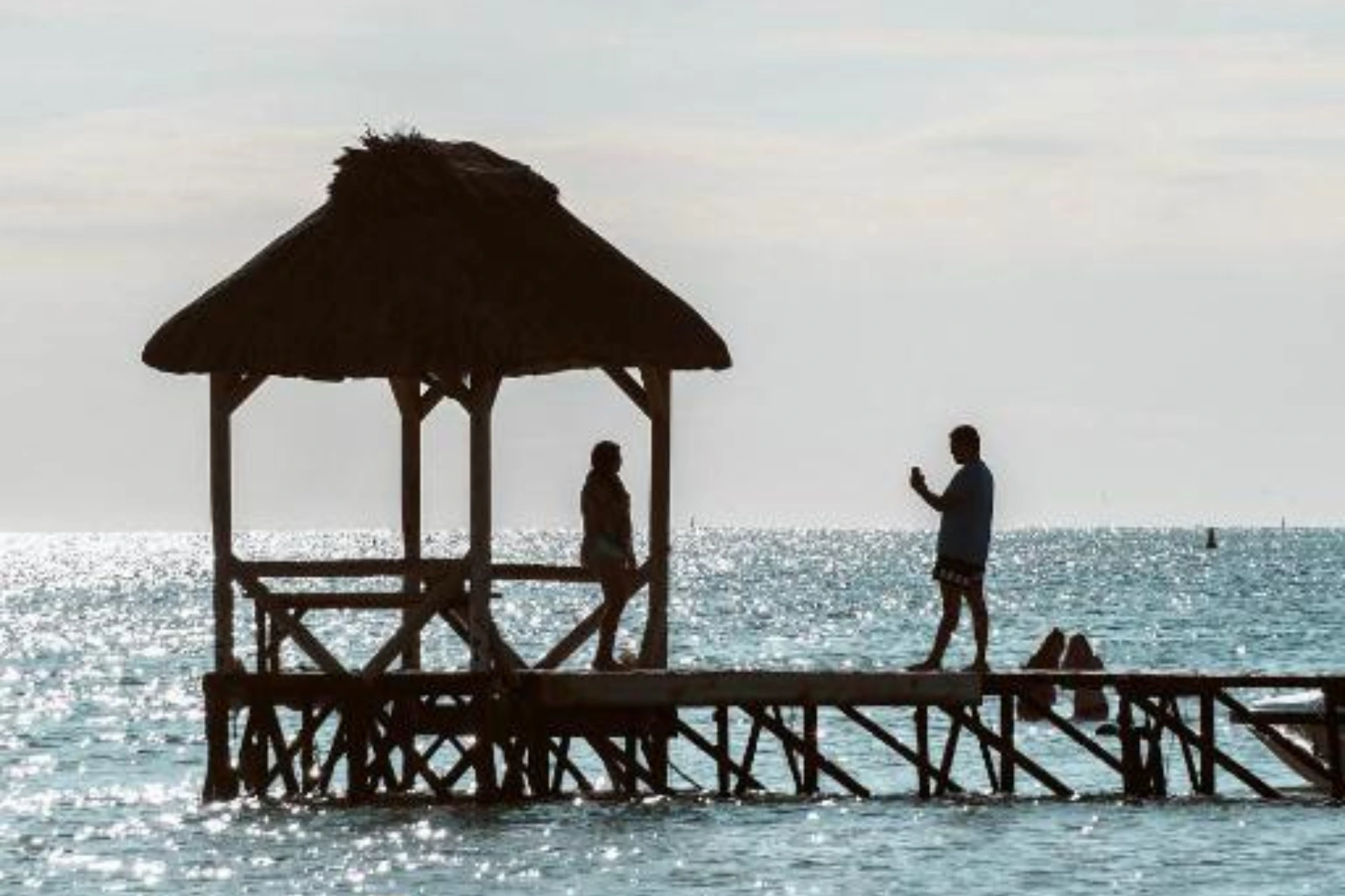 Couple enjoying leisure day