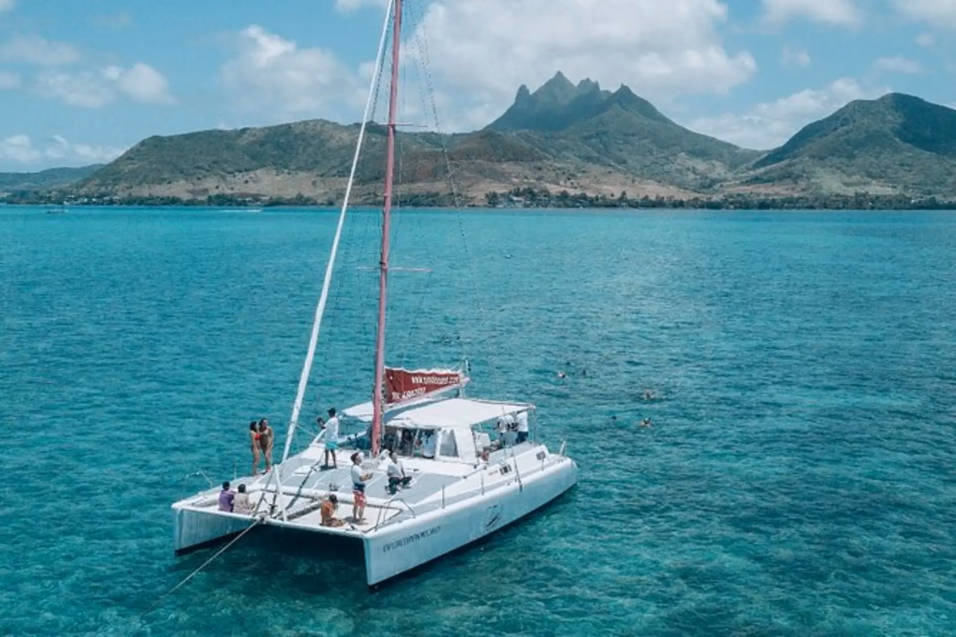 Catamaran cruise in Mauritius