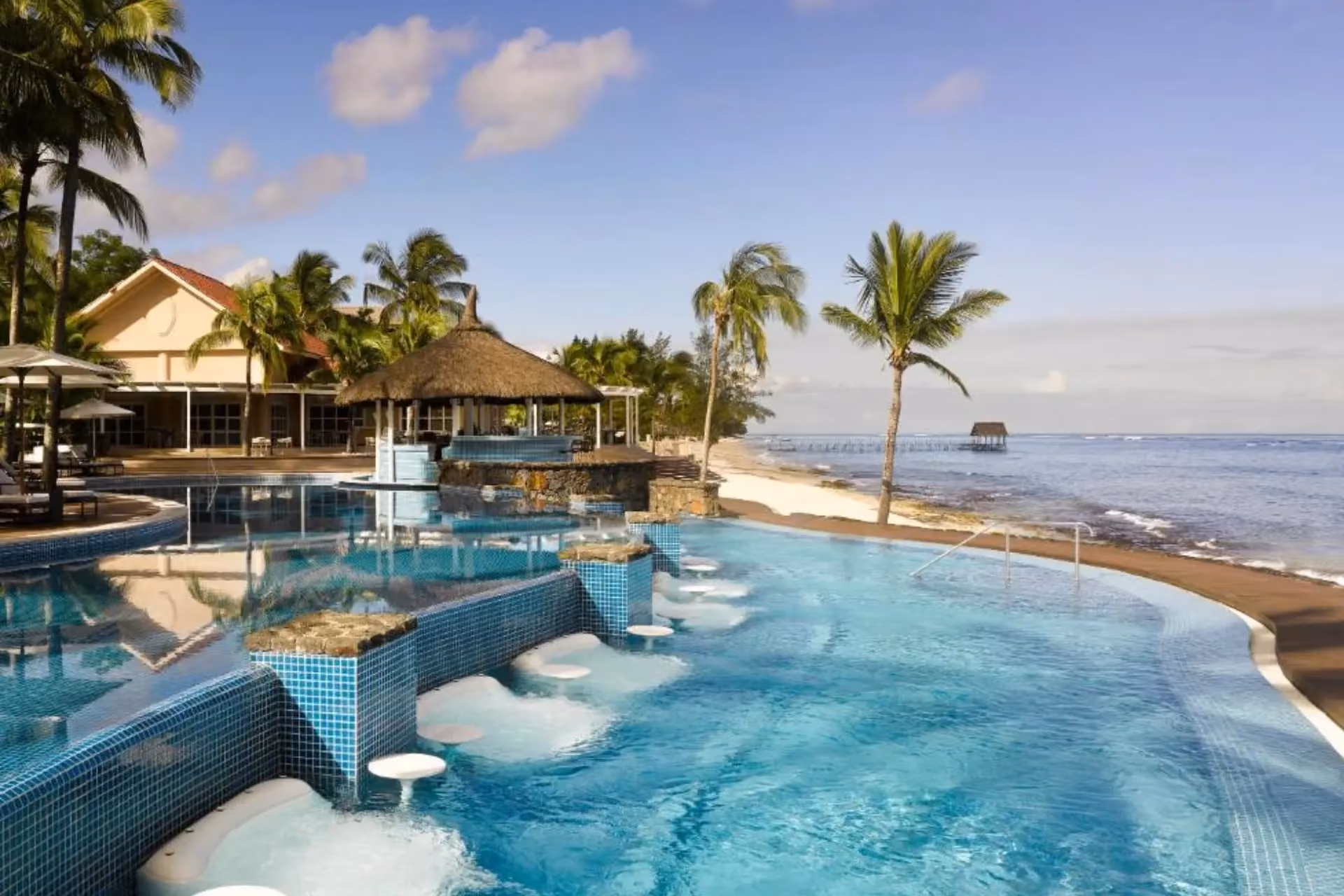 leisure at Le Meridien pool side 