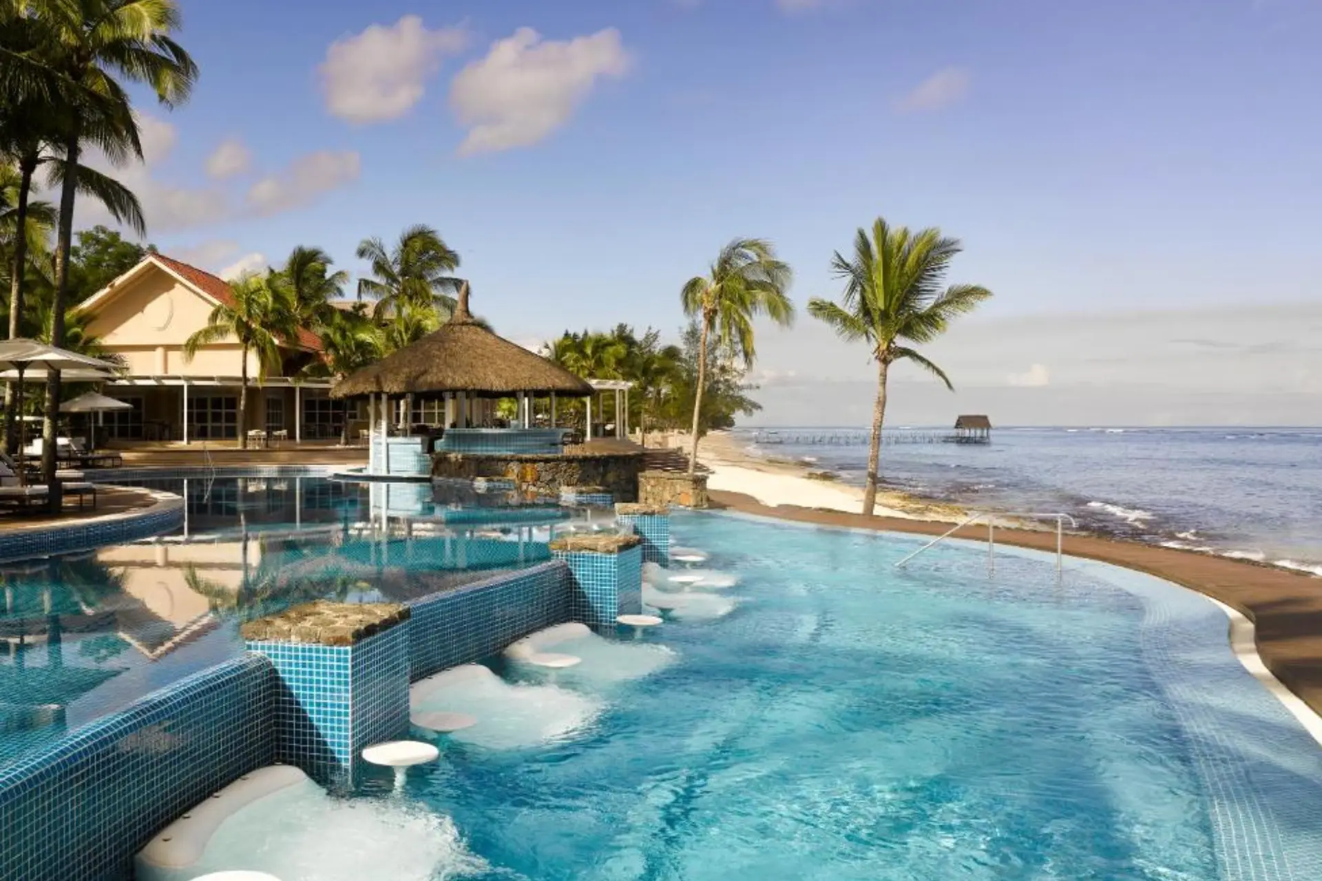 leisure at Le Meridien pool side 