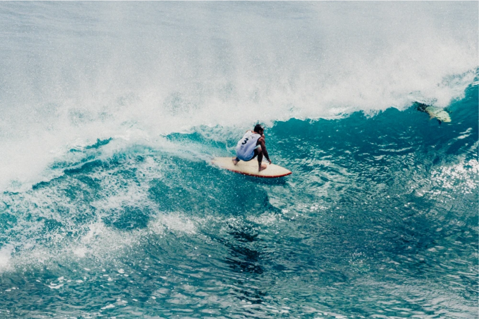 Surfing at Single Fin Bar