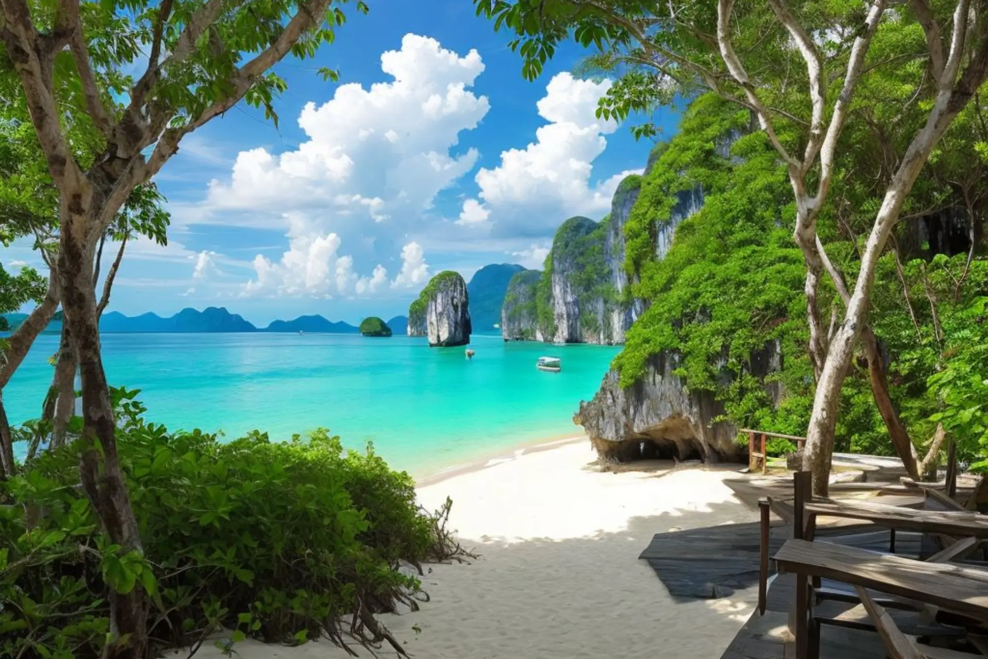 Maya Bay in October