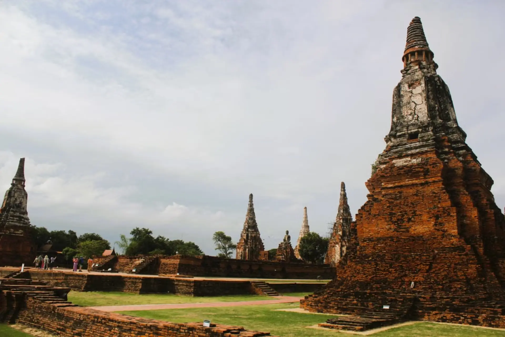  Ayutthaya ruins in Thailand in October.