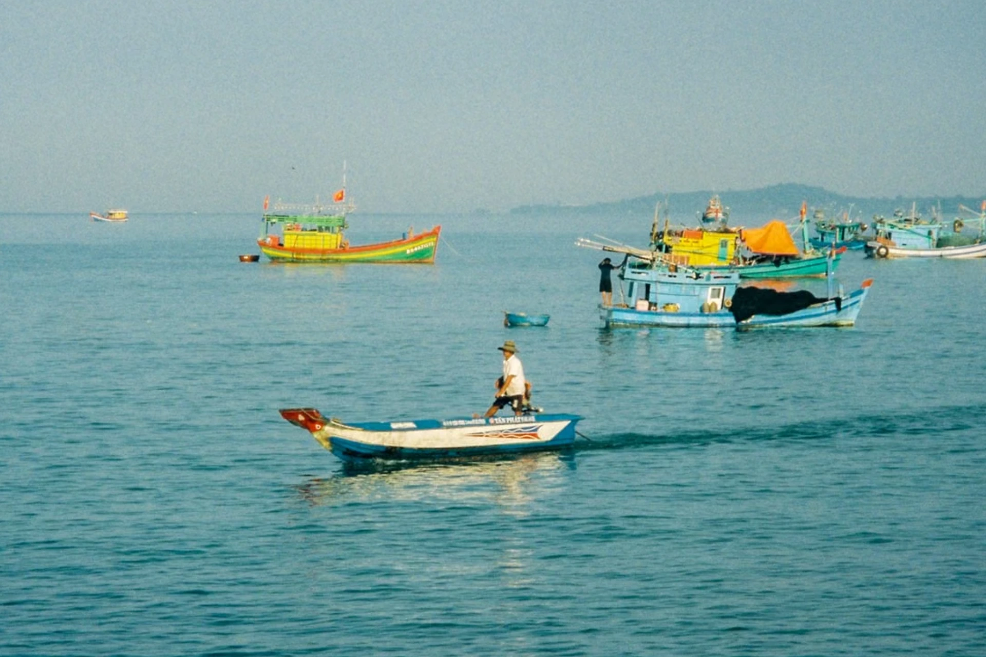 Clear water of Phu Quoc island Vietnam