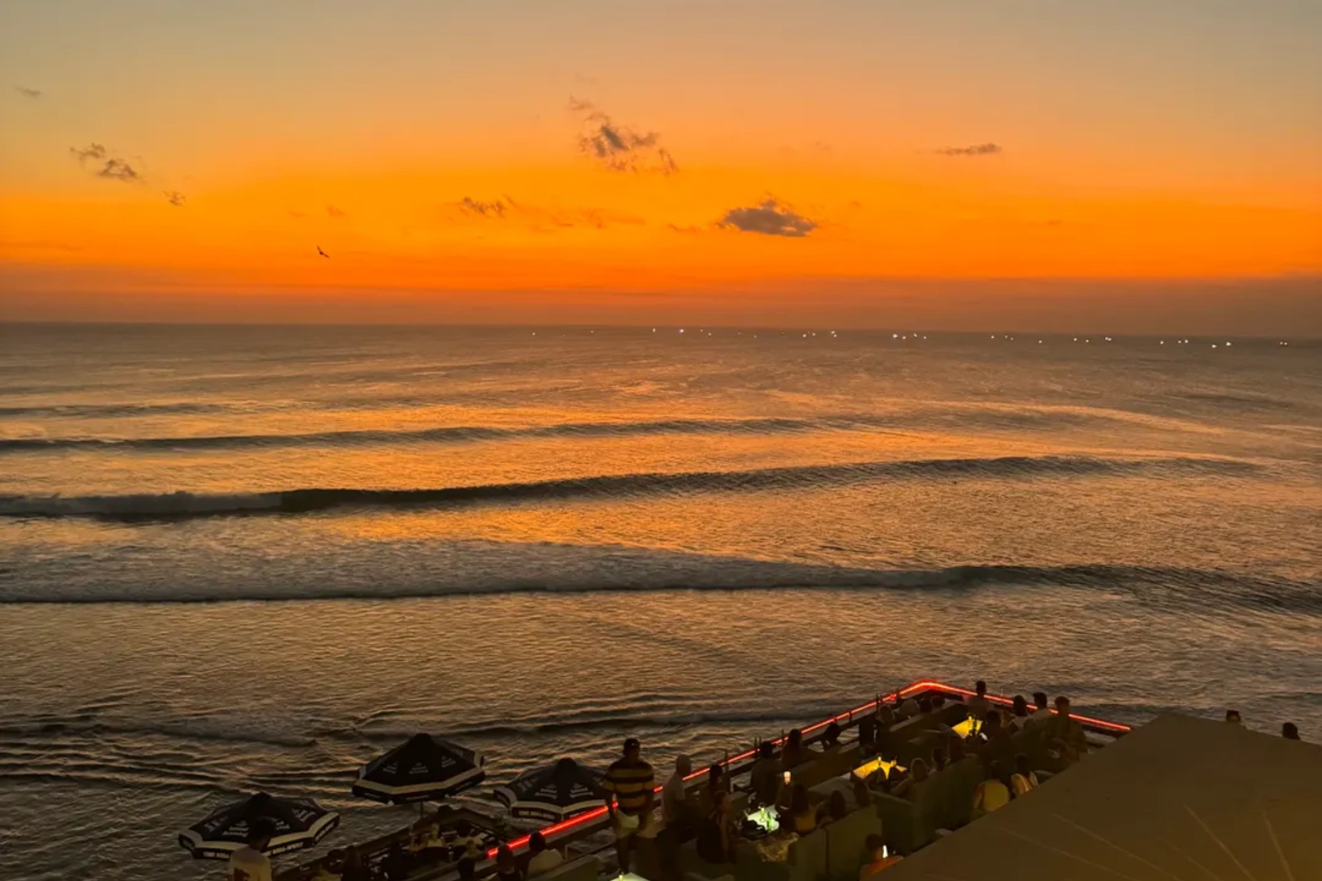 Clear skies in Bali weather in October