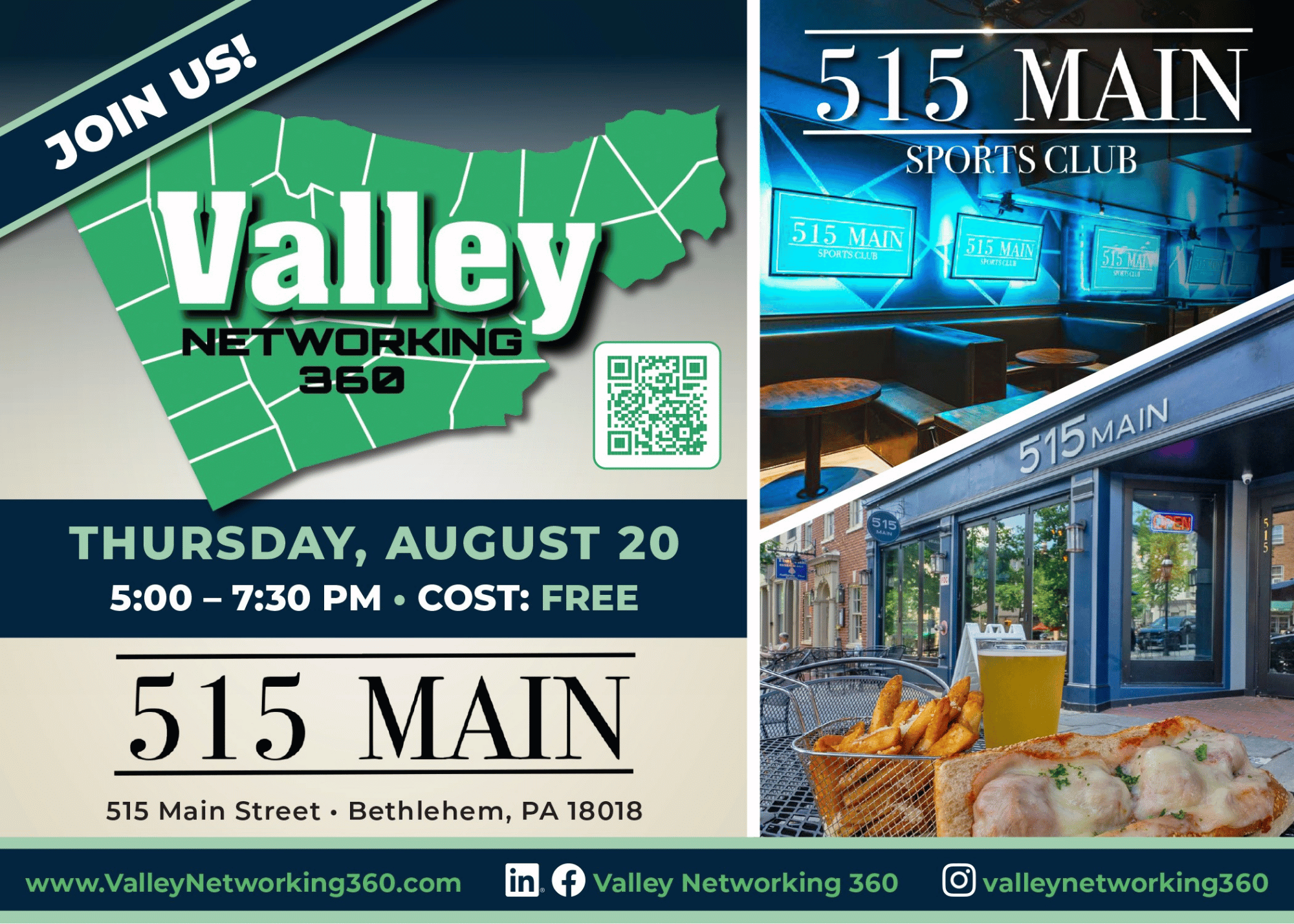 The Call to an Abundant Fall! Networking and Fundraising event. Thursday, September 19th at 4PM, located at Delta by Marriott Hotel Allentown Lehigh Valley. 7736 Adrienne Dr. Breinigsville, PA 18031