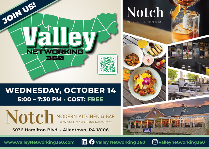 The Call to an Abundant Fall! Networking and Fundraising event. Thursday, September 19th at 4PM, located at Delta by Marriott Hotel Allentown Lehigh Valley. 7736 Adrienne Dr. Breinigsville, PA 18031