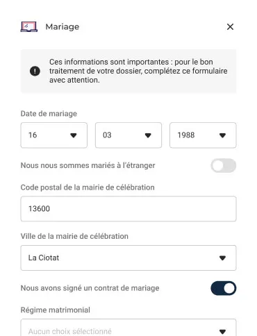 Photo de la plateforme divorcéo