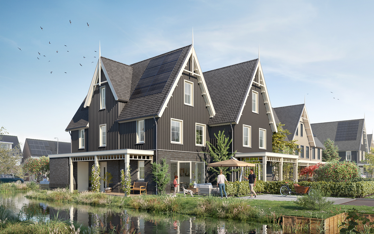 43 woningen Rieteilanden, Naaldwijk