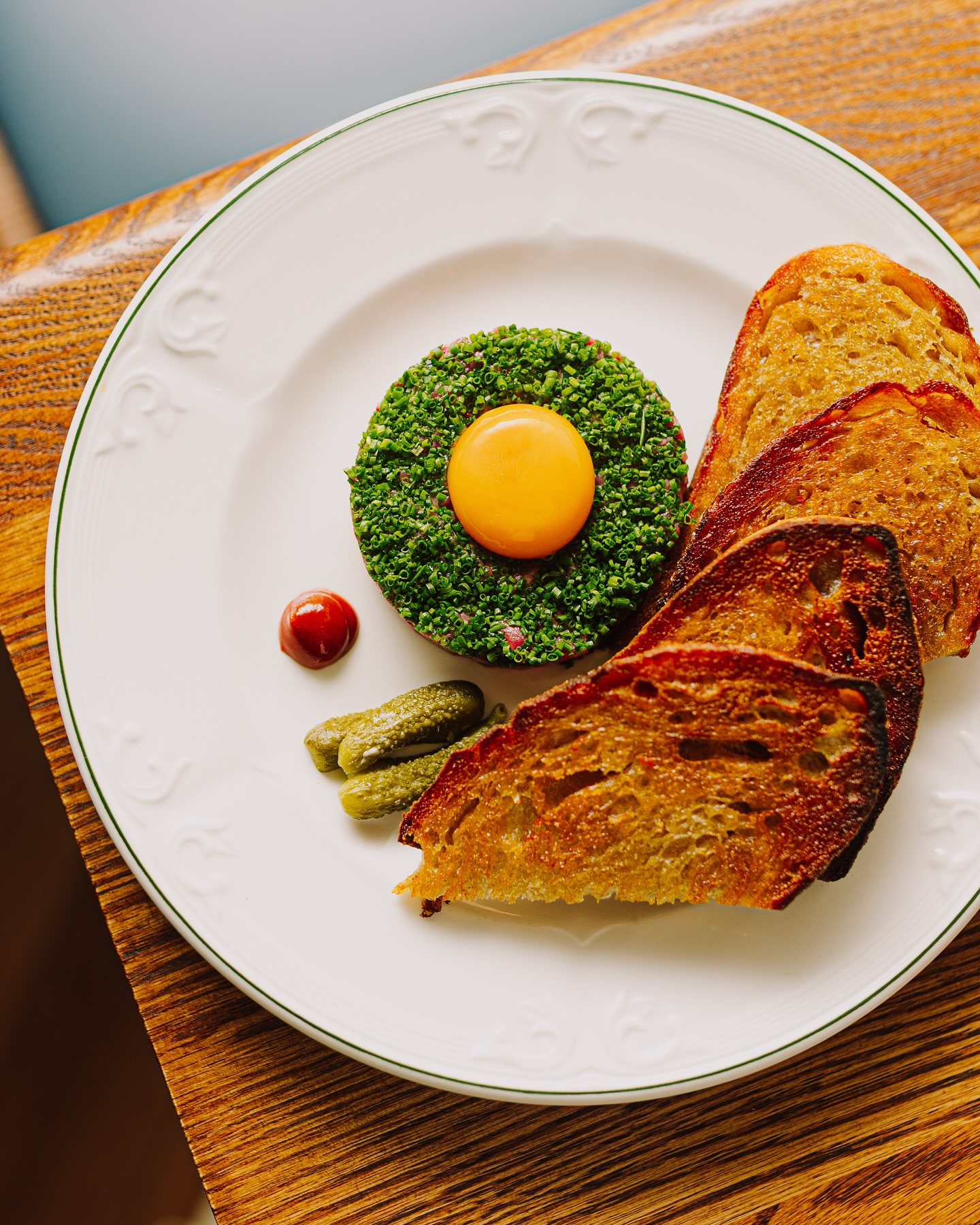 Steak Tartare at Chantecler