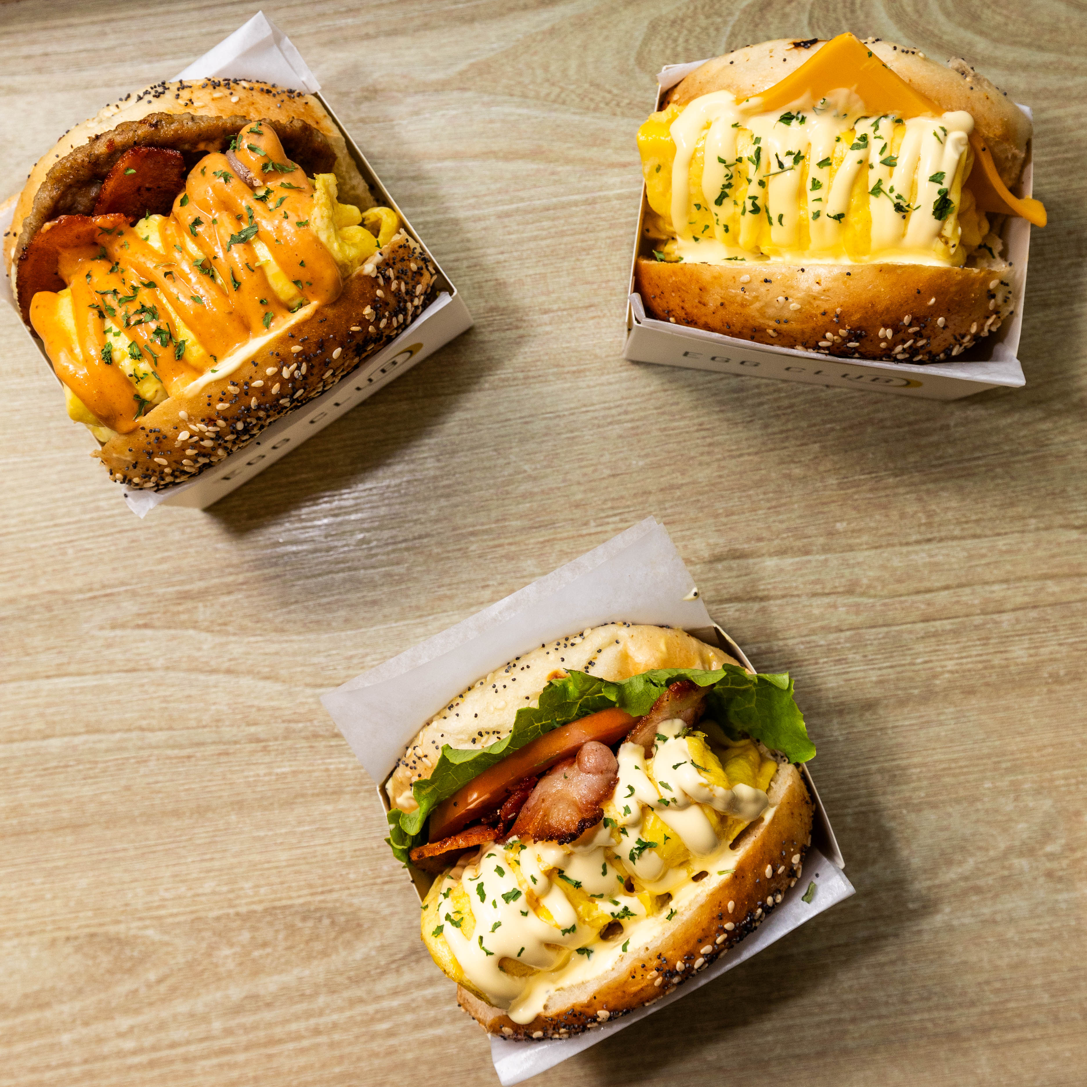 The Bagel Club at Egg Club